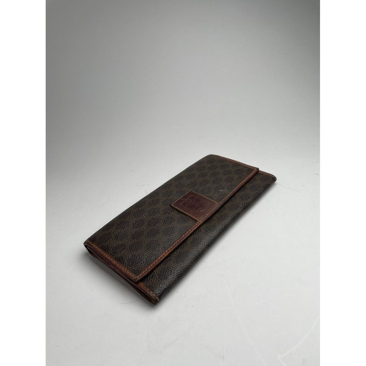 Celine Triomphe Brown Leather Wallet Size ONE SIZE - 3 Thumbnail