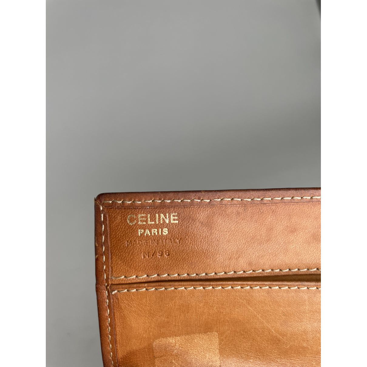 Celine Triomphe Brown Leather Wallet Size ONE SIZE - 5 Thumbnail