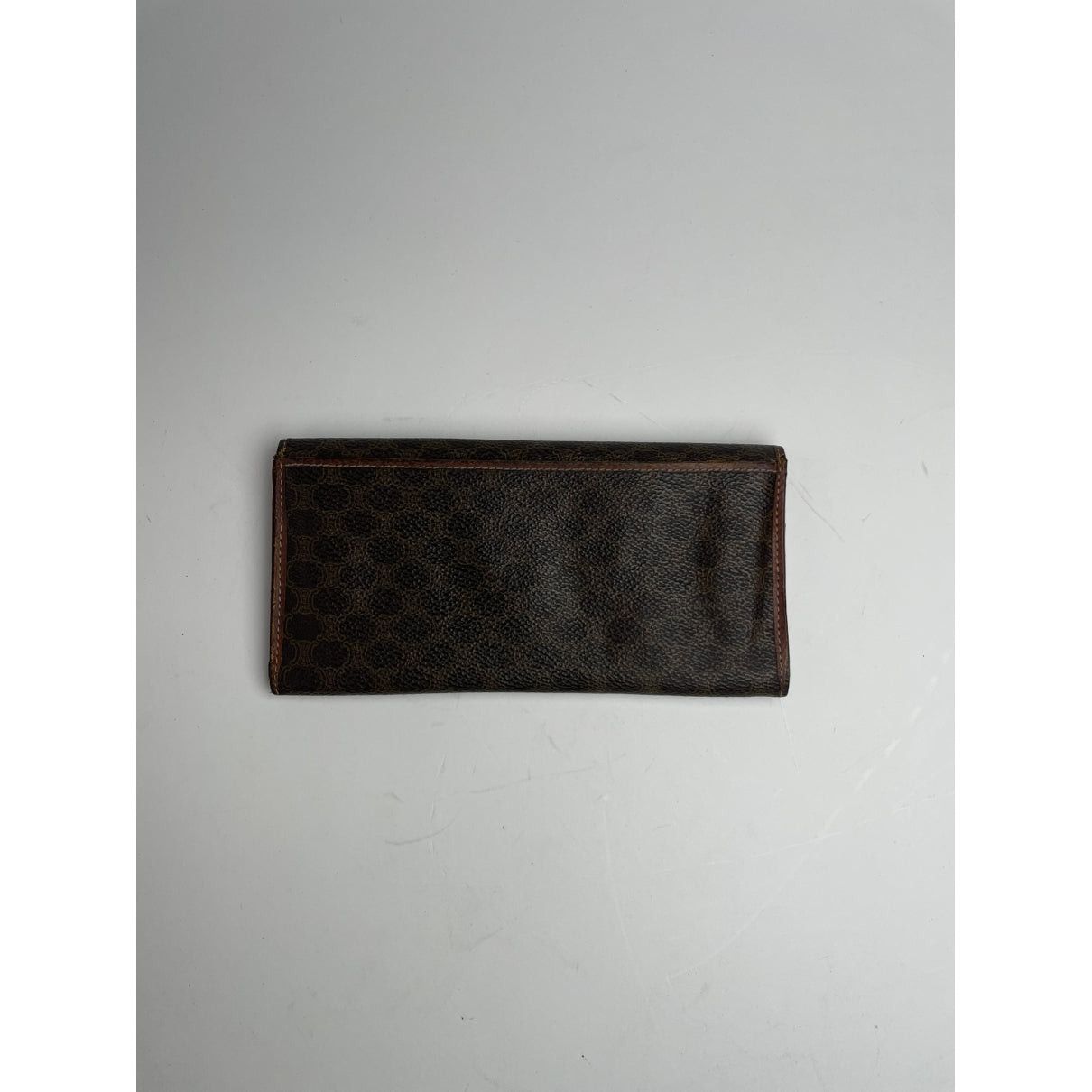 Celine Triomphe Brown Leather Wallet Size ONE SIZE - 2 Thumbnail