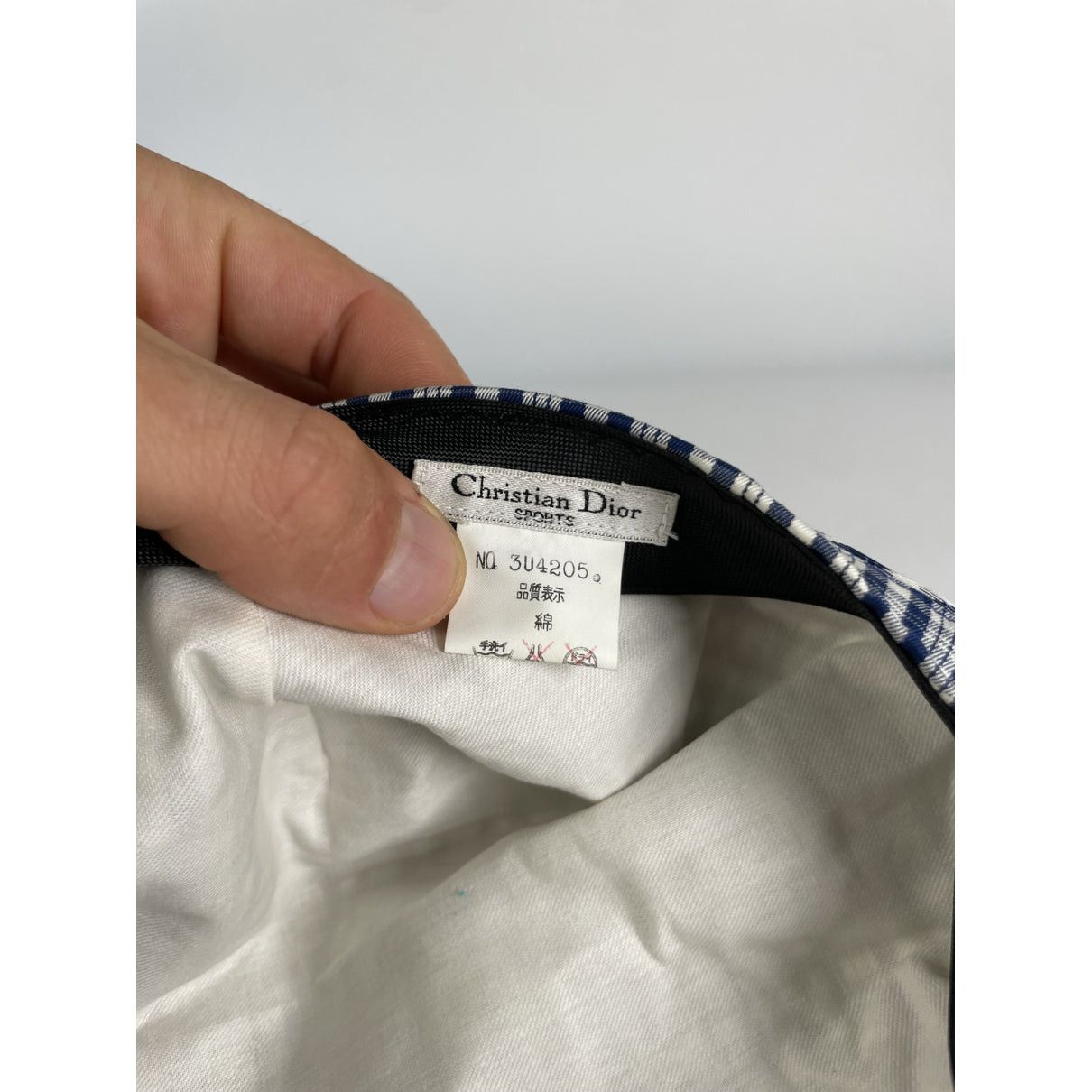 Dior Blue Cotton Hat Size ONE SIZE - 3 Thumbnail