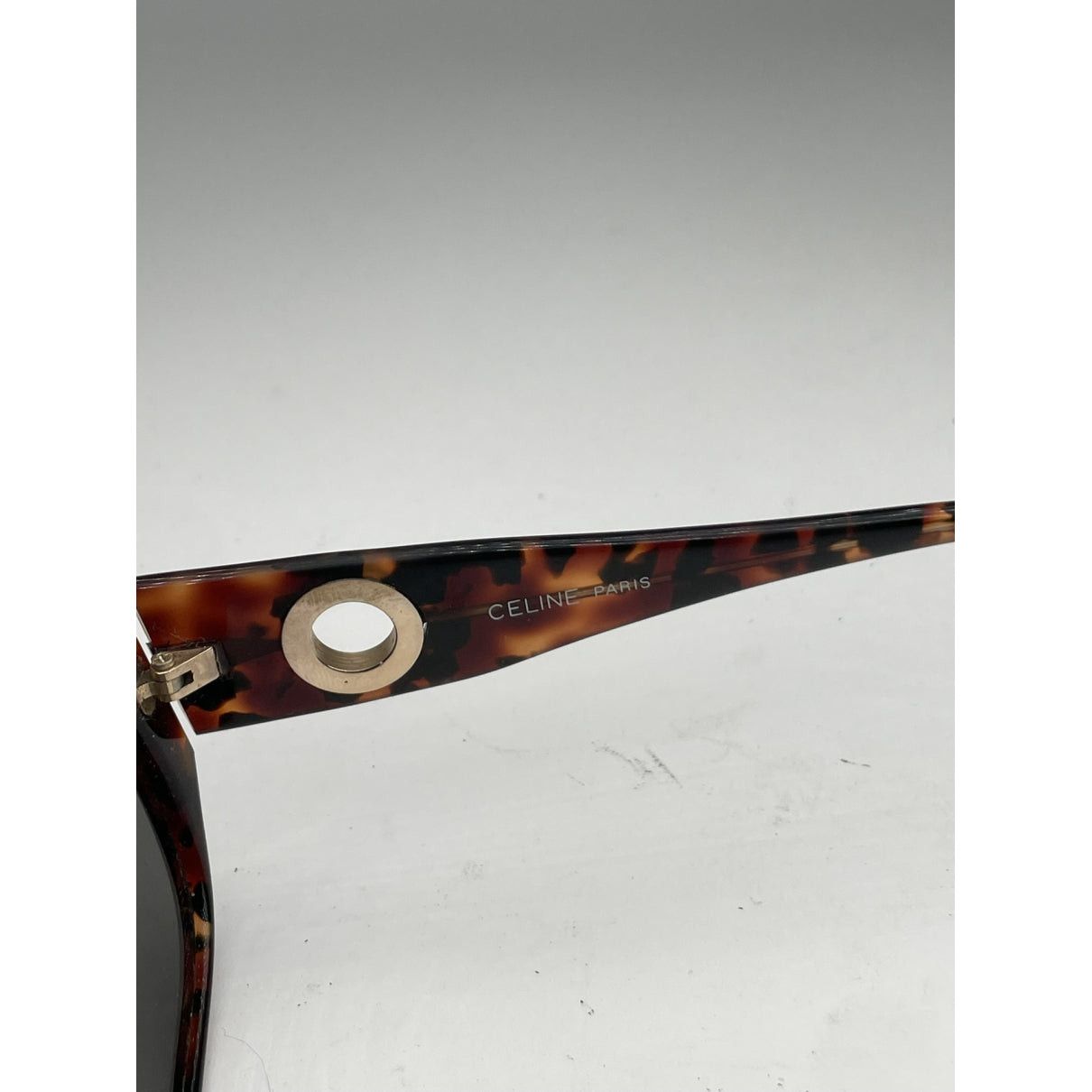 Celine Brown Plastic Sunglasses Size ONE SIZE - 4 Thumbnail