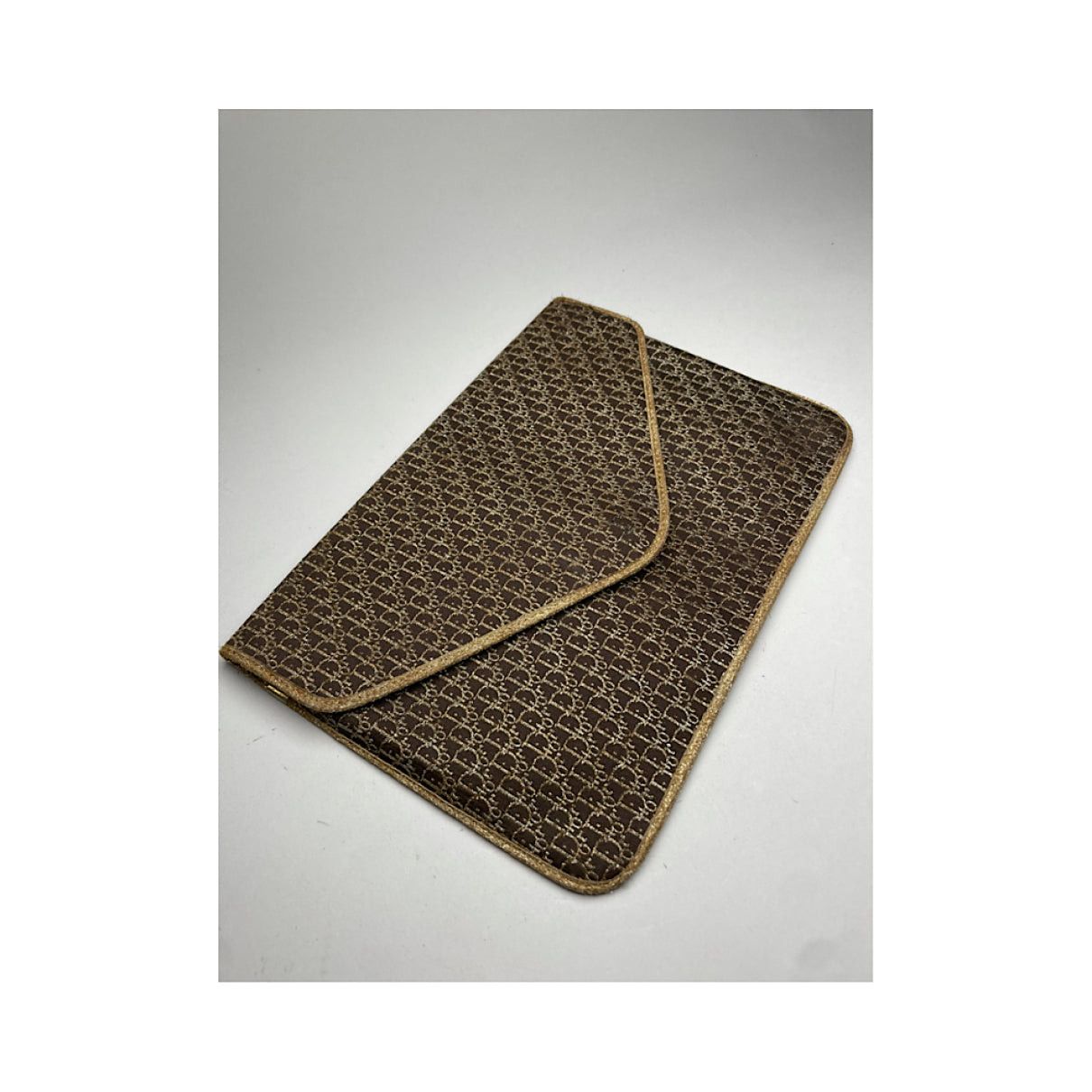 Dior Addict Gold Cotton Clutch Bag Size ONE SIZE - 4 Thumbnail