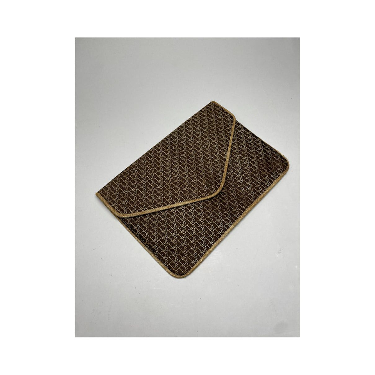 Dior Addict Gold Cotton Clutch Bag Size ONE SIZE - 3 Thumbnail