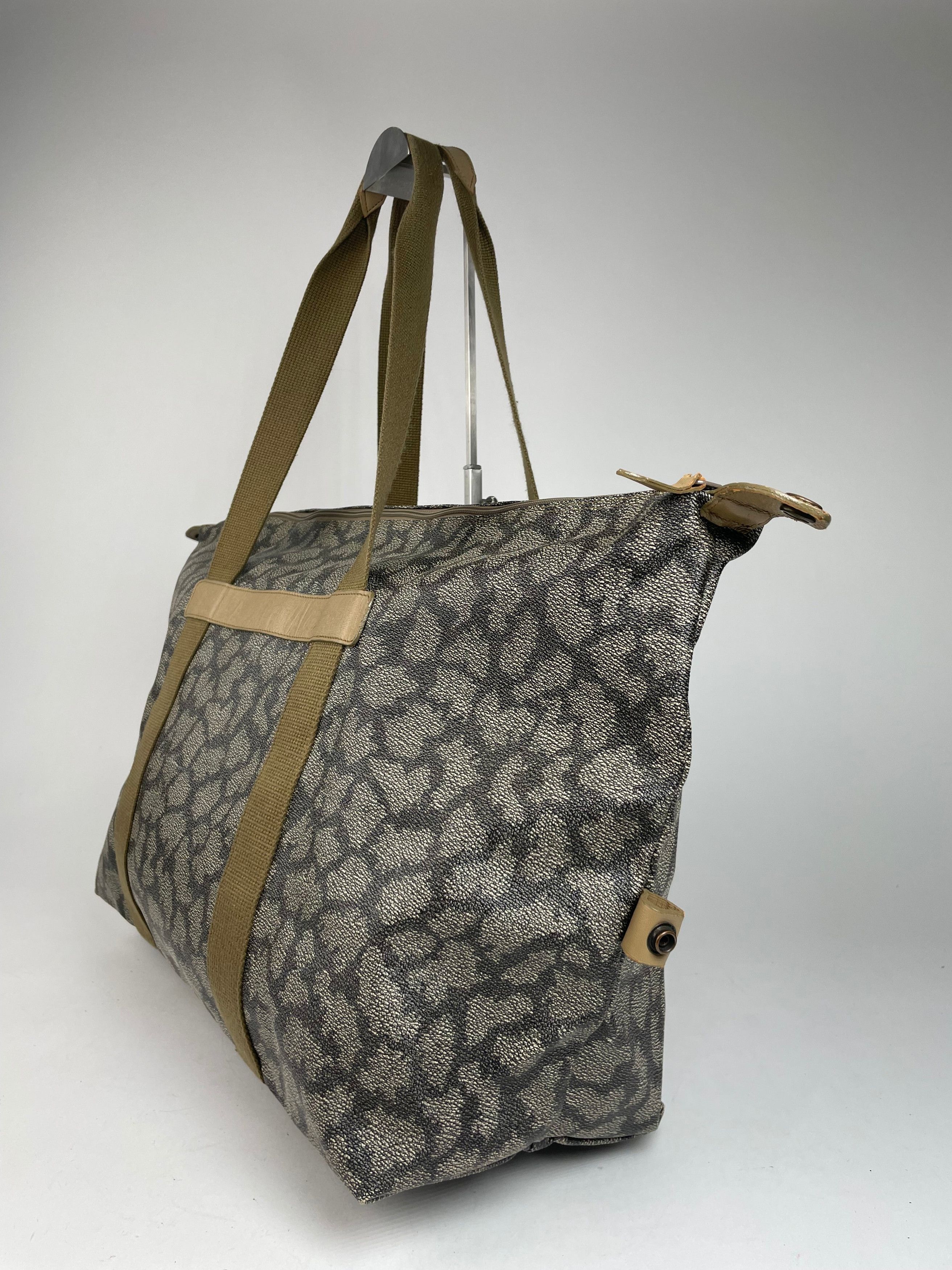 Other Vintage Yves Saint Laurent Leather Travel Bag Grey/Brown Size ONE SIZE - 14 Thumbnail