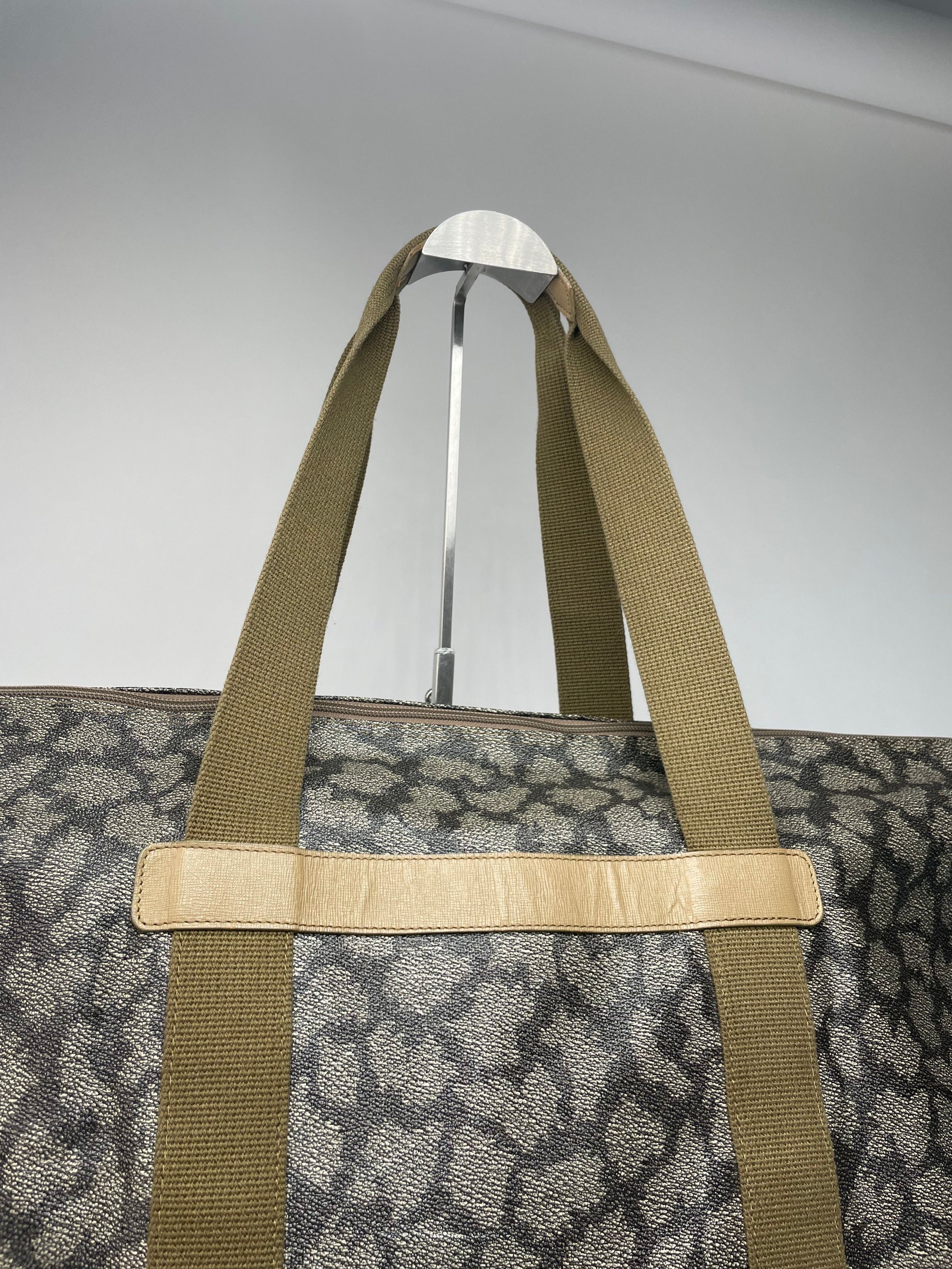 Other Vintage Yves Saint Laurent Leather Travel Bag Grey/Brown Size ONE SIZE - 12 Thumbnail