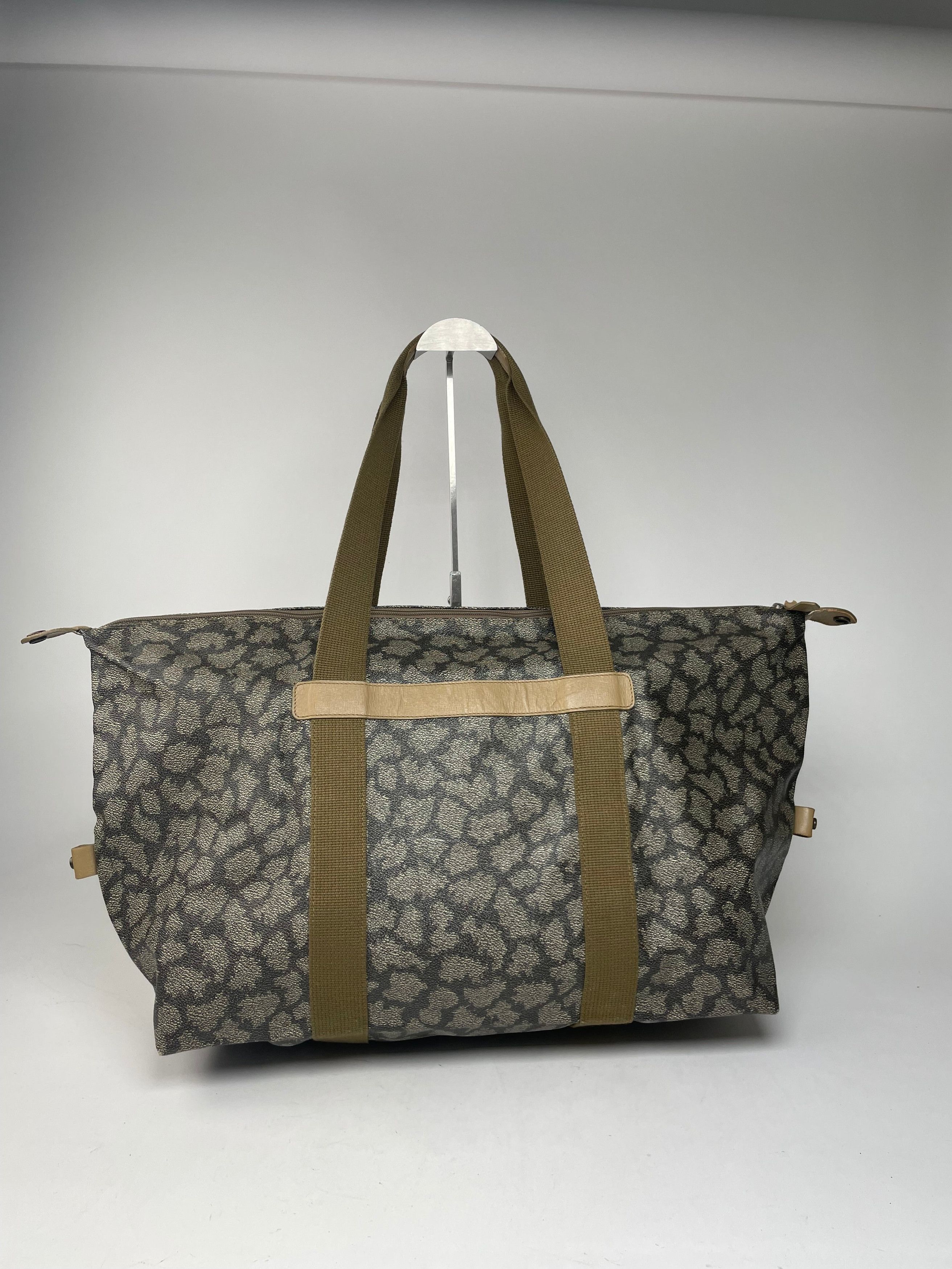 Other Vintage Yves Saint Laurent Leather Travel Bag Grey/Brown Size ONE SIZE - 3 Thumbnail