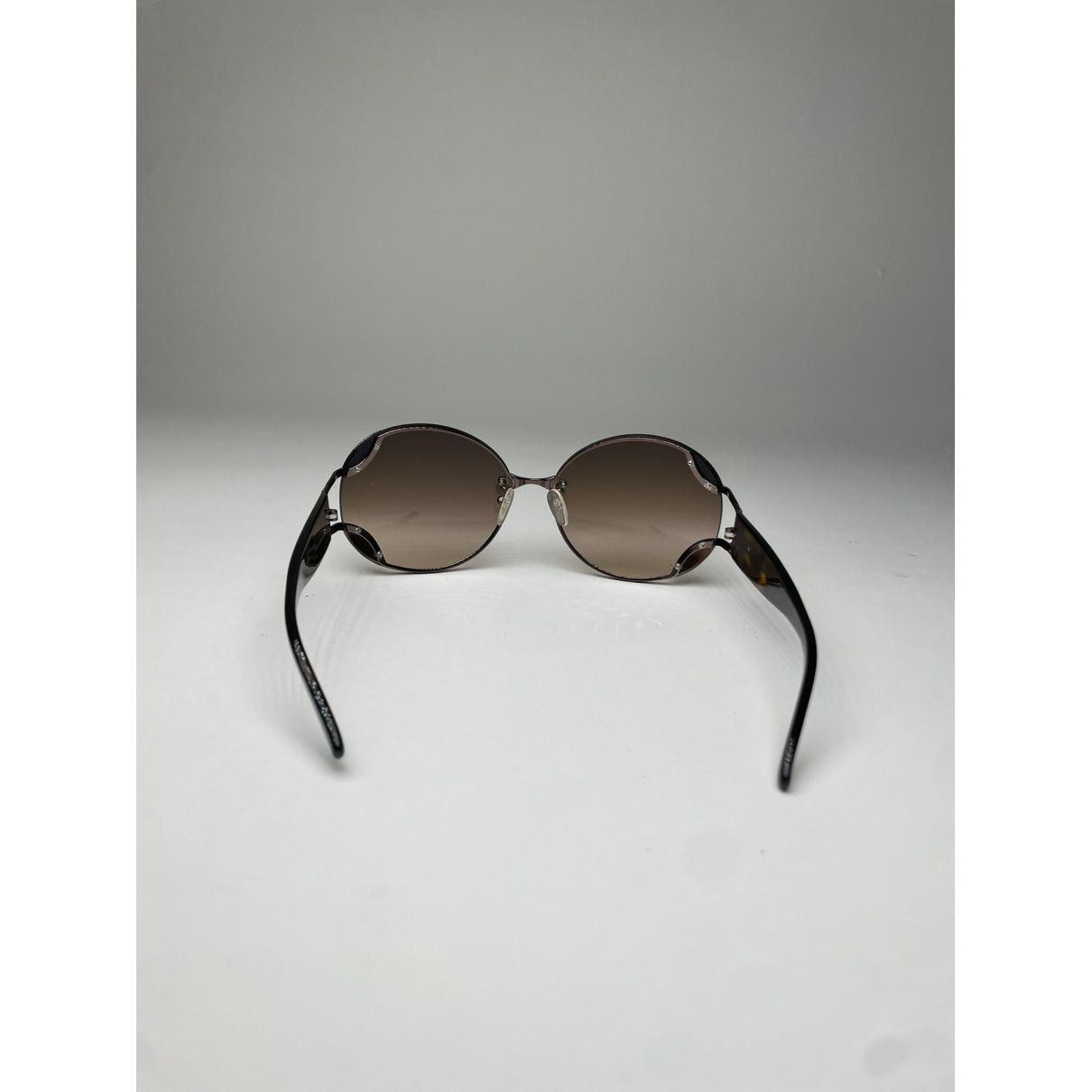 Celine Black Plastic Sunglasses Size ONE SIZE - 4 Thumbnail
