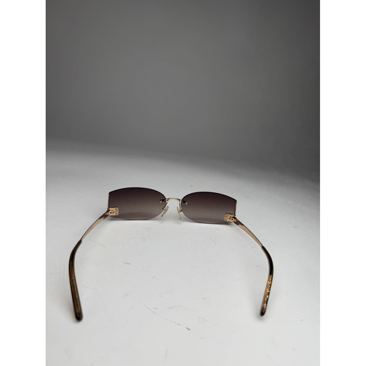 Loewe Brown Metal Sunglasses Size ONE SIZE - 3 Thumbnail