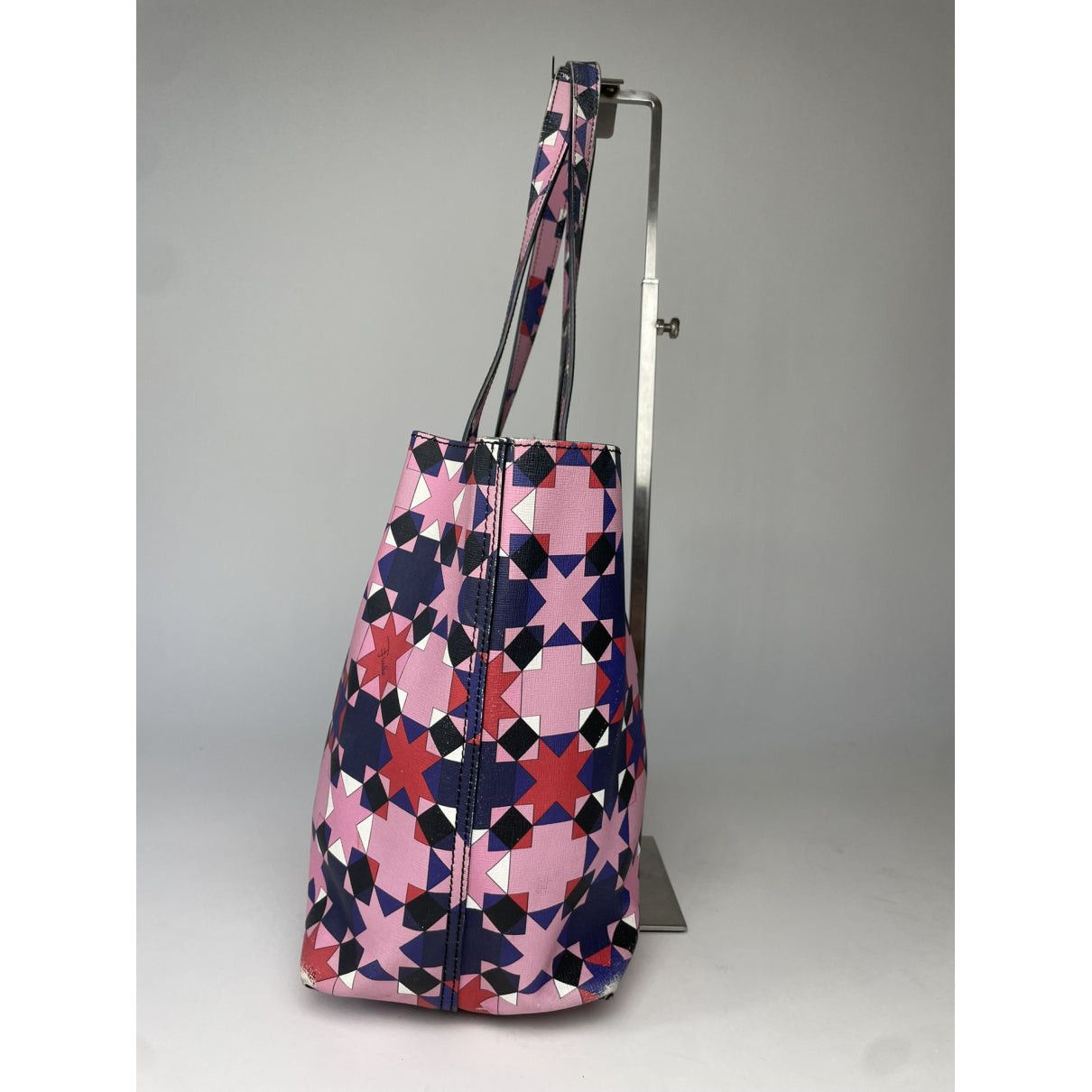 Emilio Pucci Pink Leather Handbag Size ONE SIZE - 5 Thumbnail