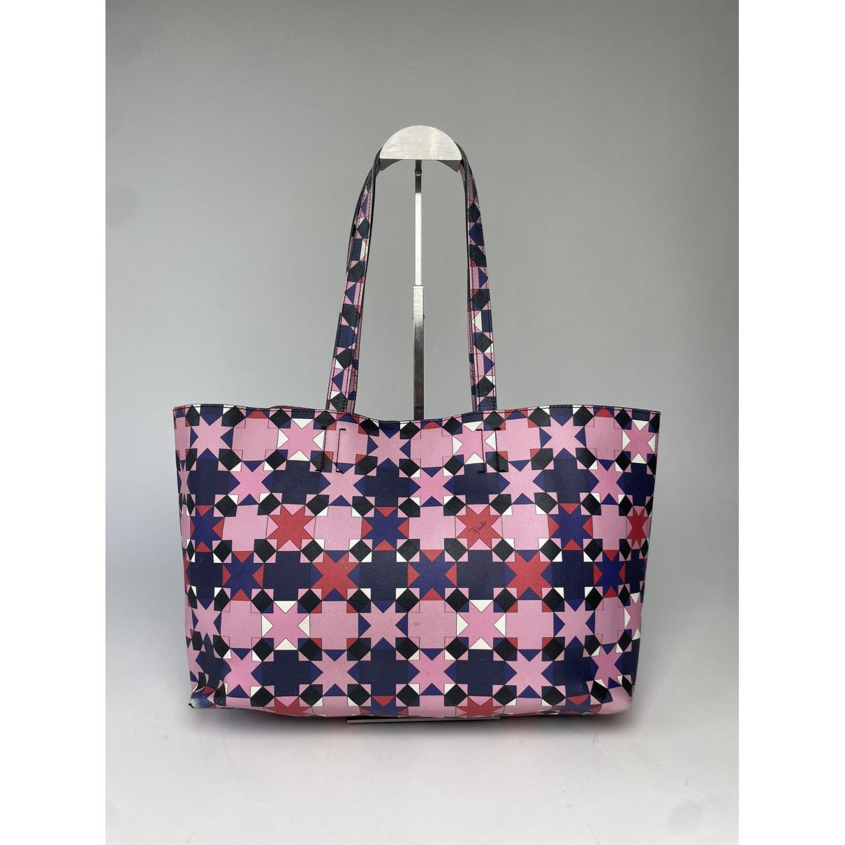 Emilio Pucci Pink Leather Handbag Size ONE SIZE - 4 Thumbnail