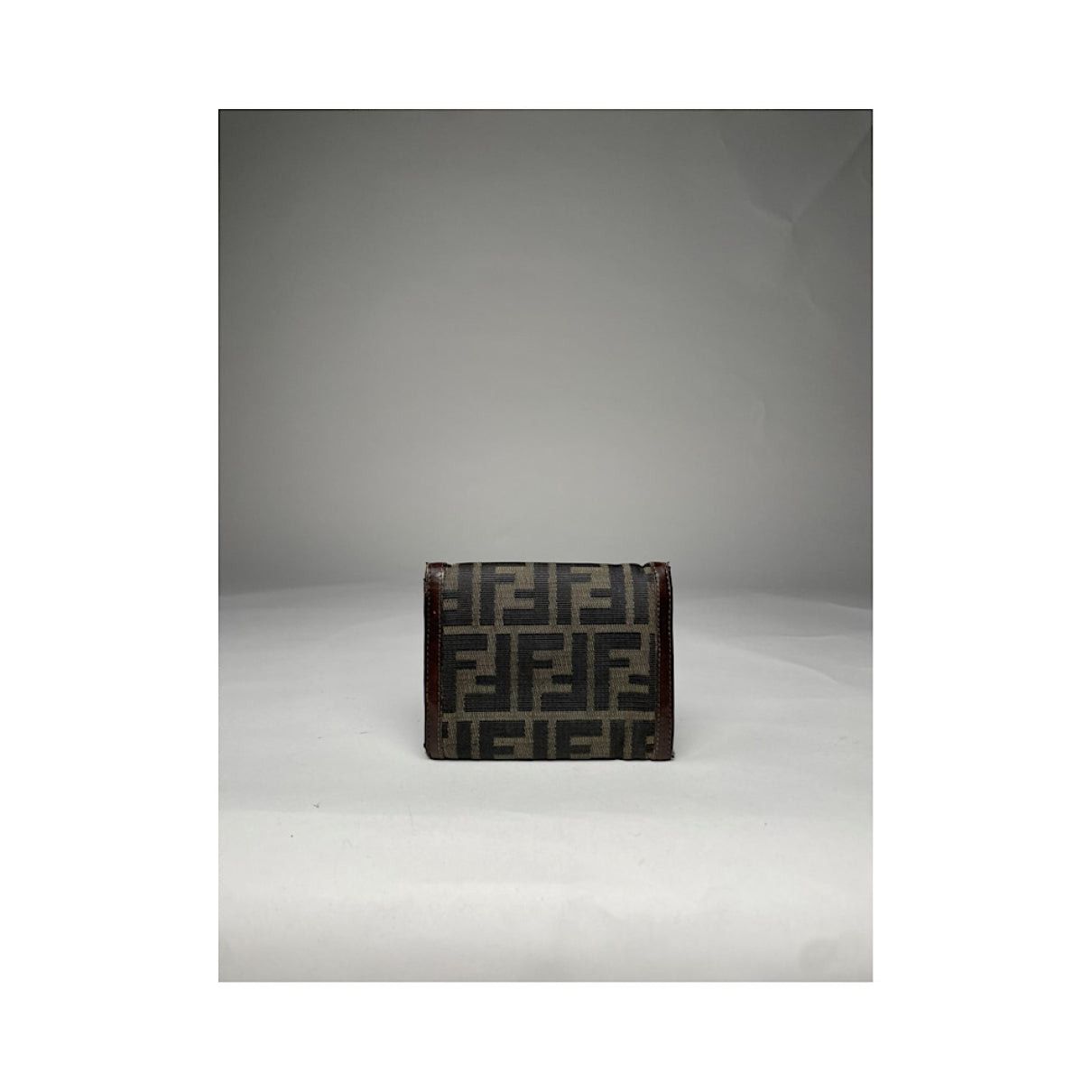 Fendi Baguette Brown Leather Wallet Size ONE SIZE - 3 Thumbnail