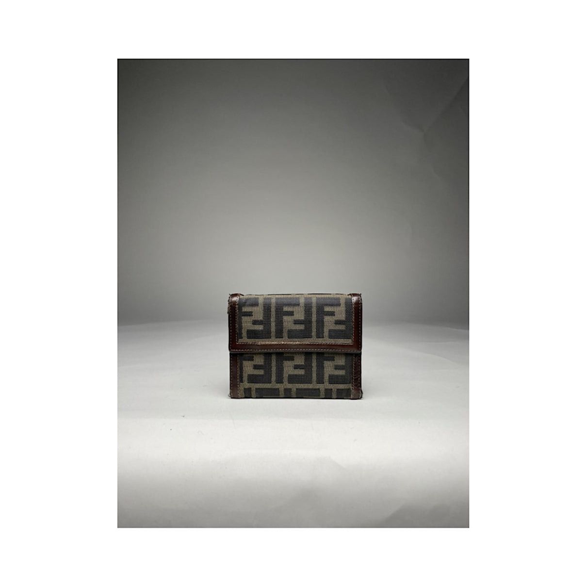 Fendi Baguette Brown Leather Wallet Size ONE SIZE - 2 Thumbnail