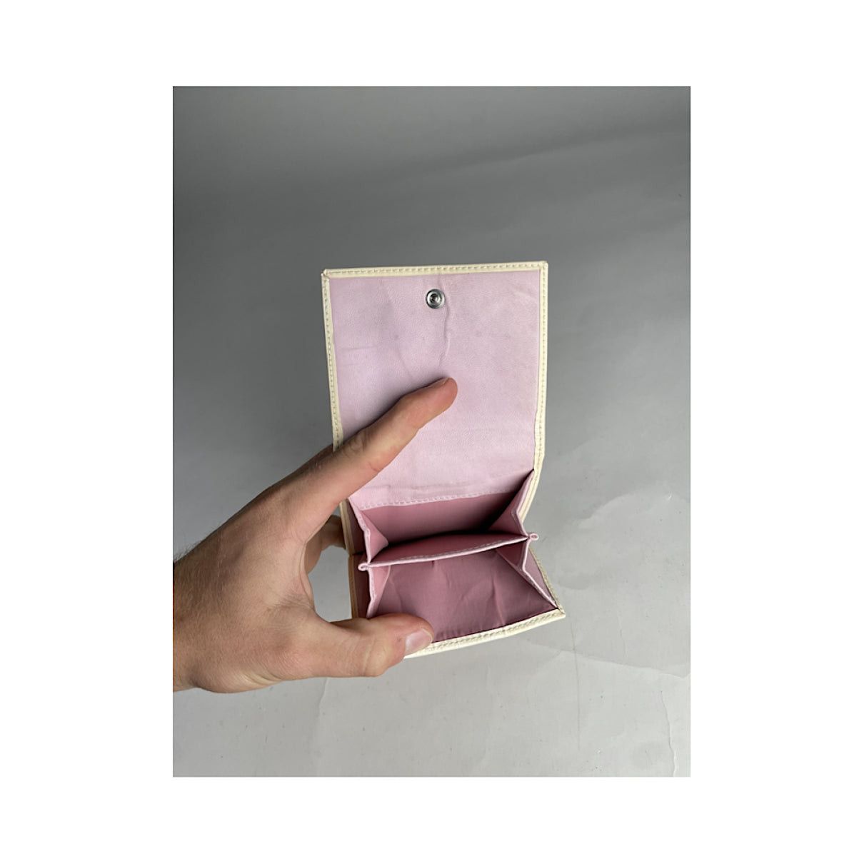 Dior 30 Montaigne Pink Leather Wallet Size ONE SIZE - 3 Thumbnail
