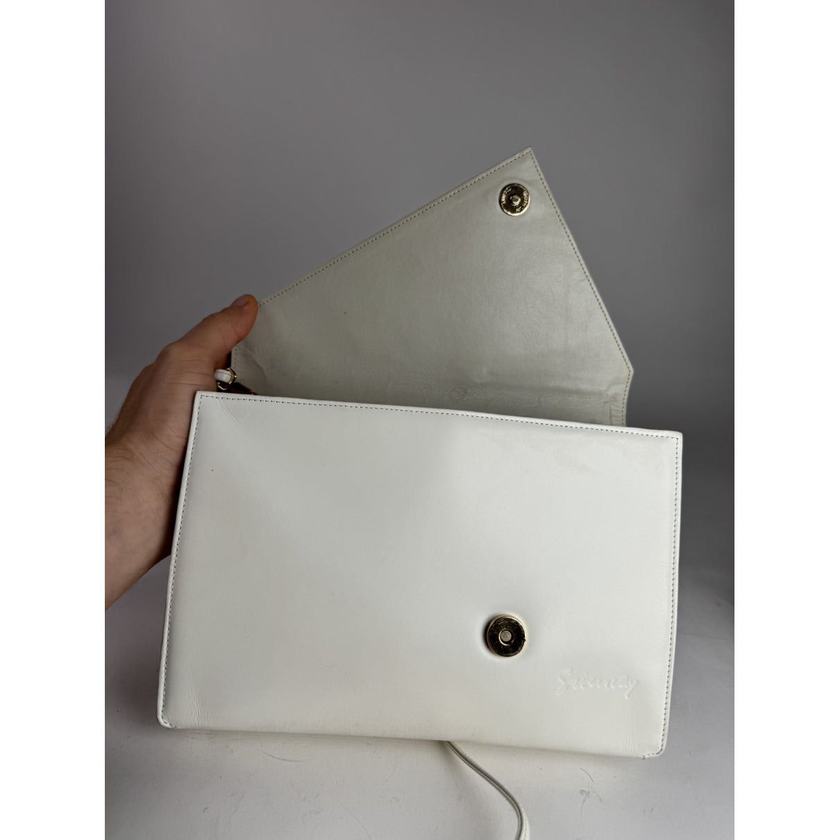 Givenchy 4G White Leather Handbag Size ONE SIZE - 3 Thumbnail