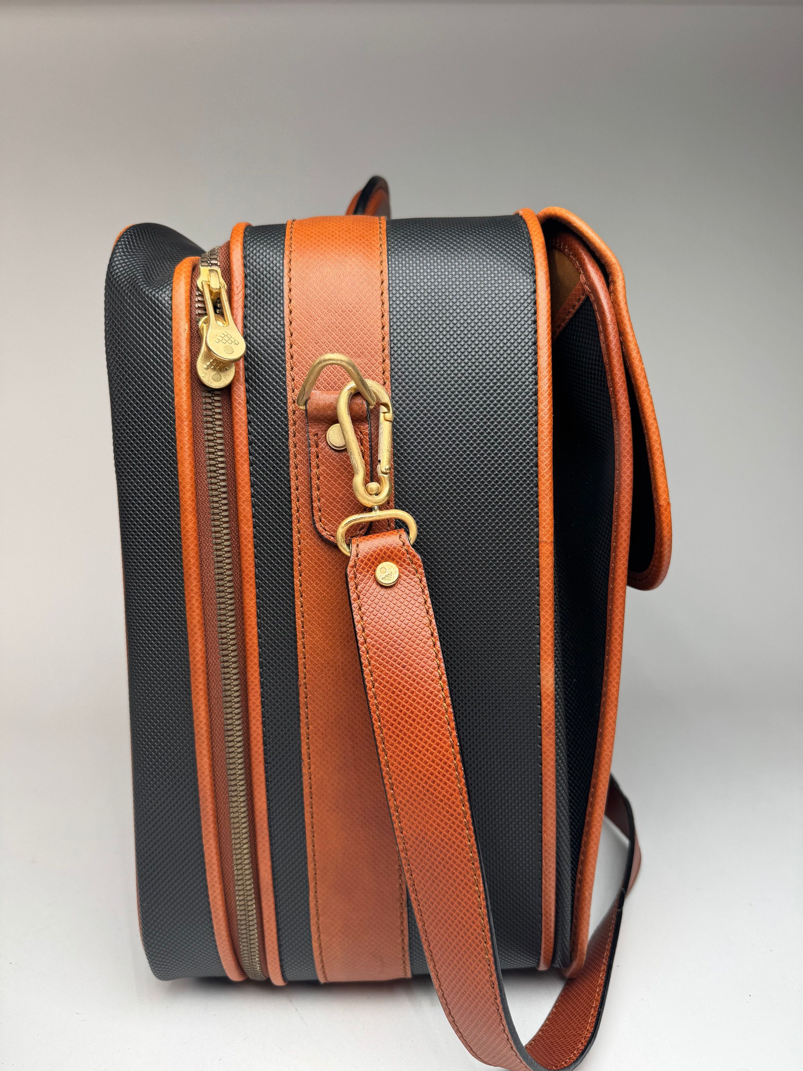 Bottega Veneta Vintage leather Suitcase black / Brown Size ONE SIZE - 2 Thumbnail