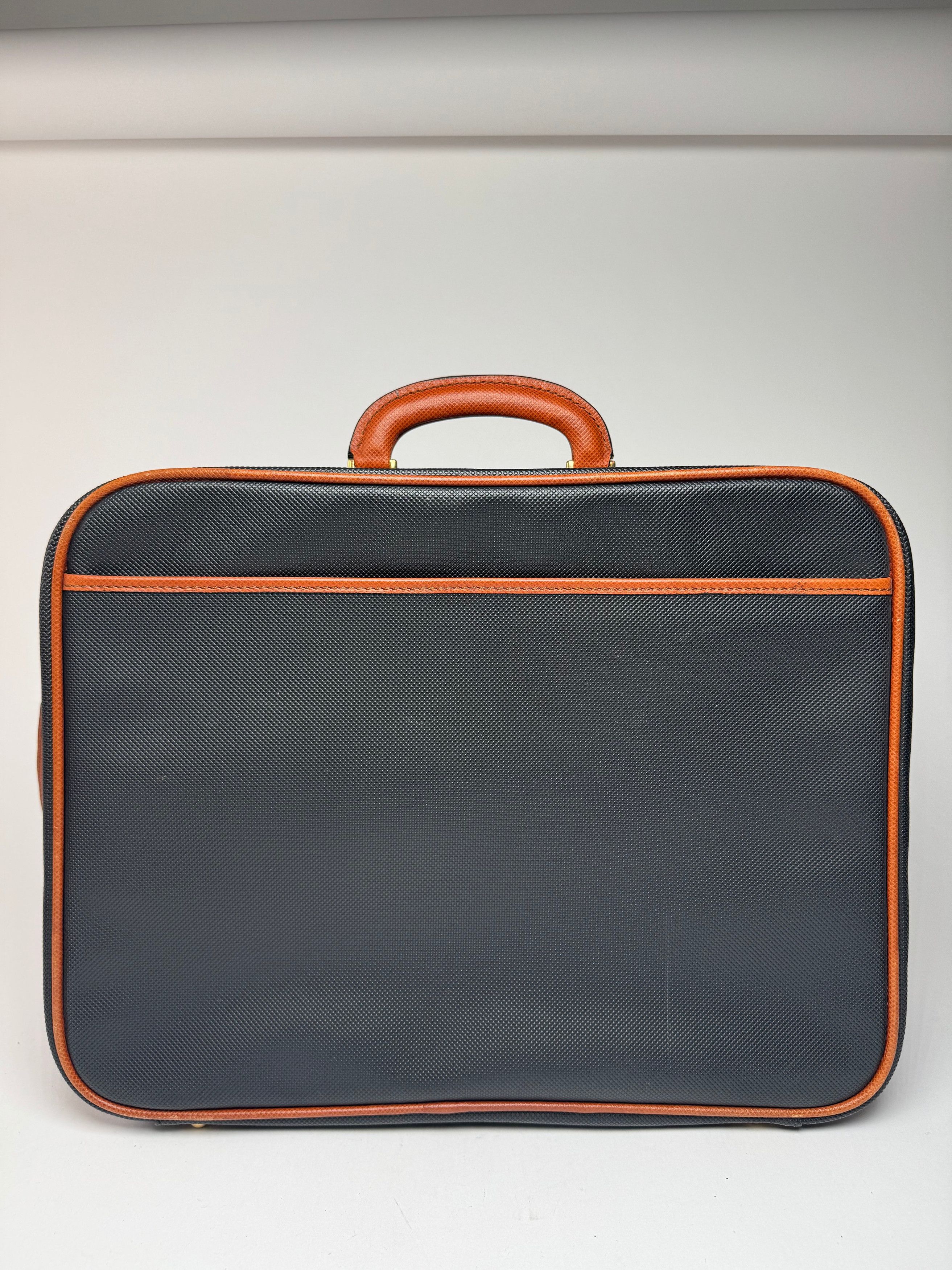 Bottega Veneta Vintage leather Suitcase black / Brown Size ONE SIZE - 7 Thumbnail