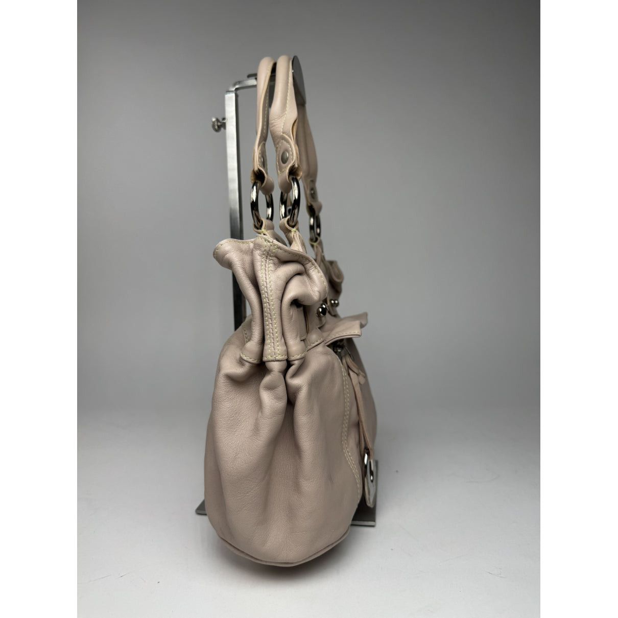 Emilio Pucci Beige Leather Handbag Size ONE SIZE - 5 Thumbnail