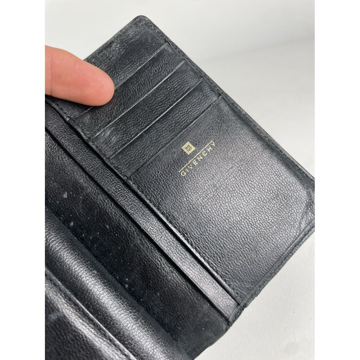 Givenchy Black Leather Wallet Size ONE SIZE - 4 Thumbnail