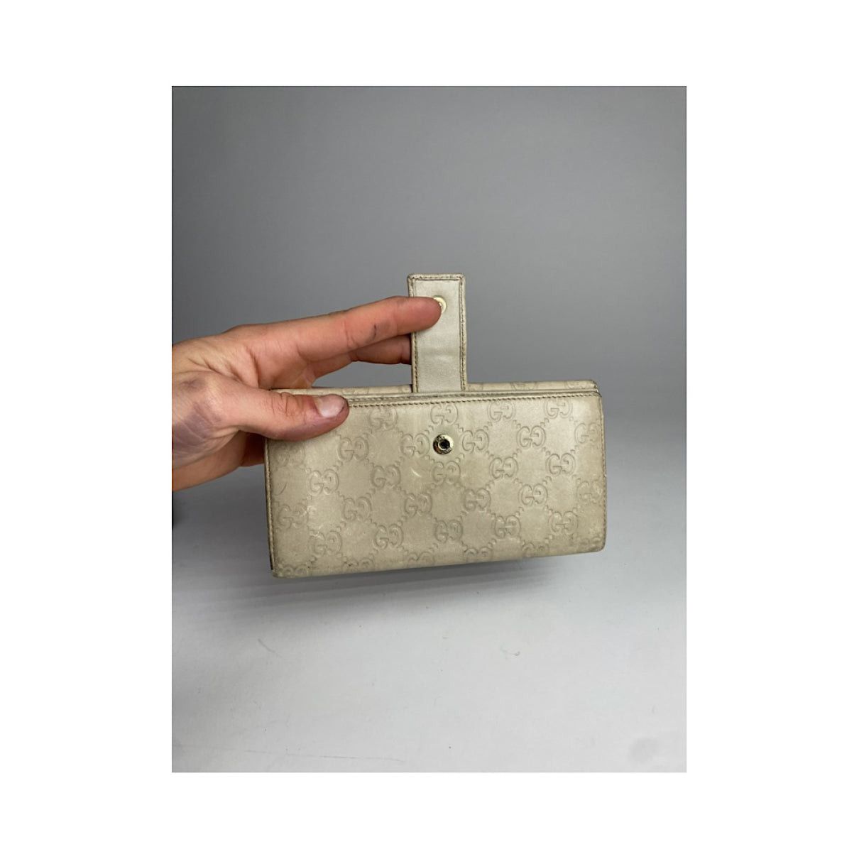 Gucci GG Blooms White Leather Wallet Size ONE SIZE - 5 Thumbnail