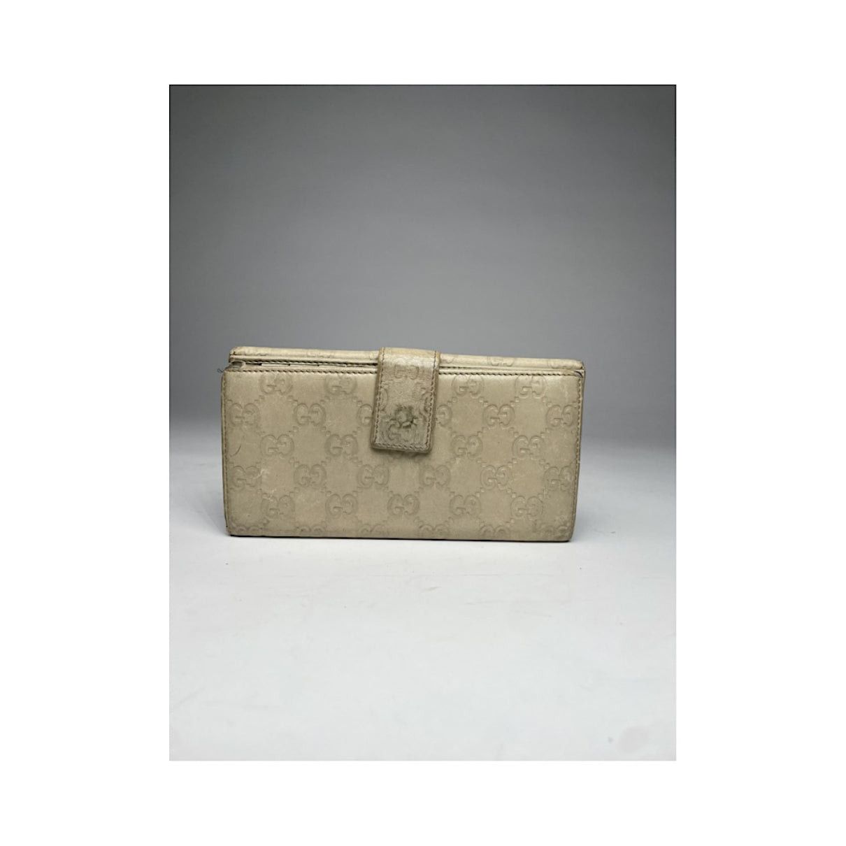 Gucci GG Blooms White Leather Wallet Size ONE SIZE - 2 Thumbnail