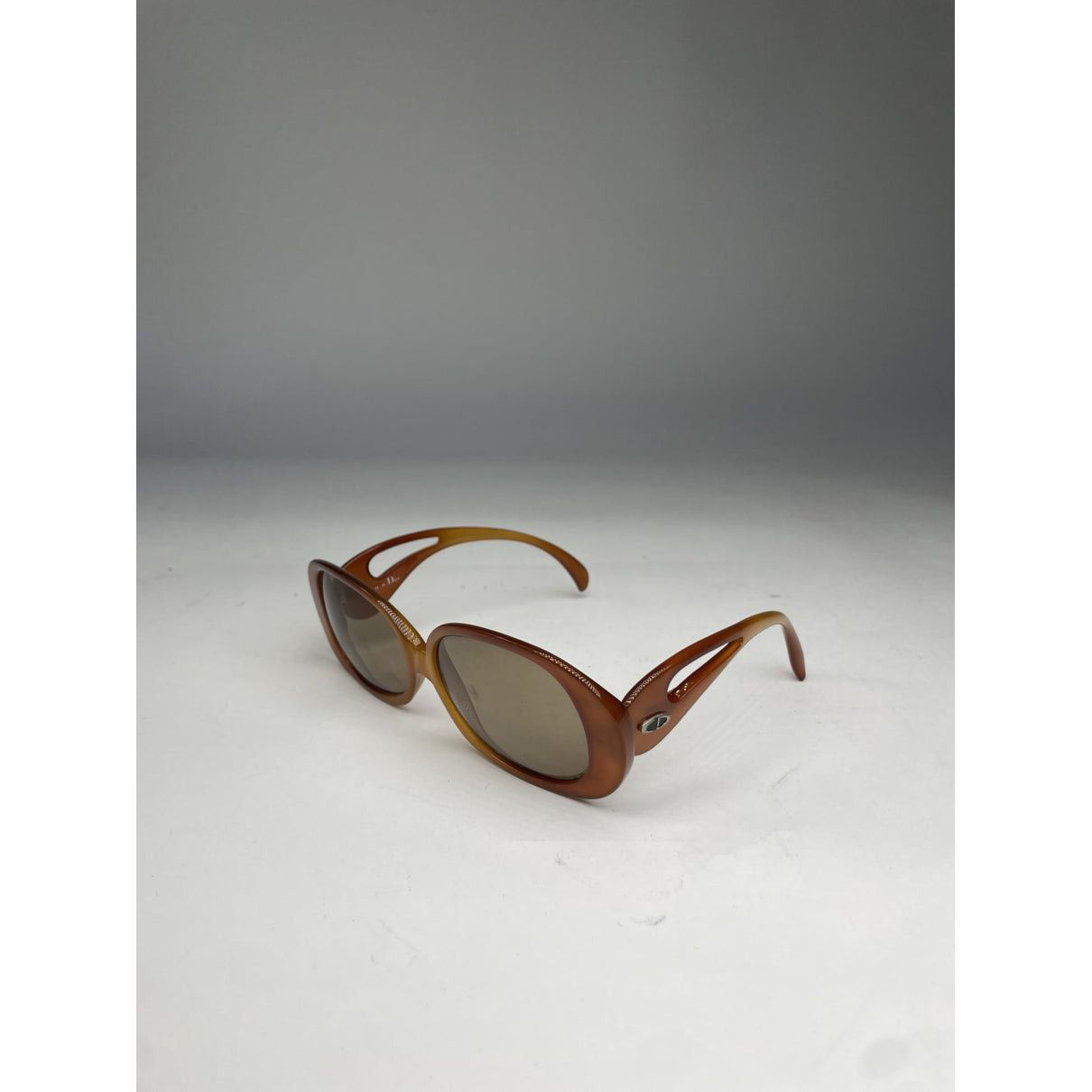 Dior Brown Plastic Sunglasses Size ONE SIZE - 4 Thumbnail