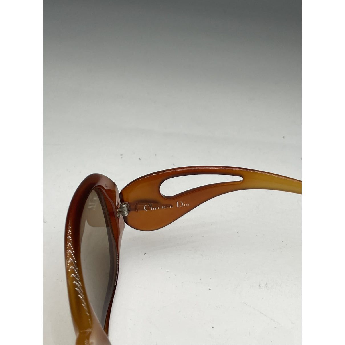 Dior Brown Plastic Sunglasses Size ONE SIZE - 3 Thumbnail