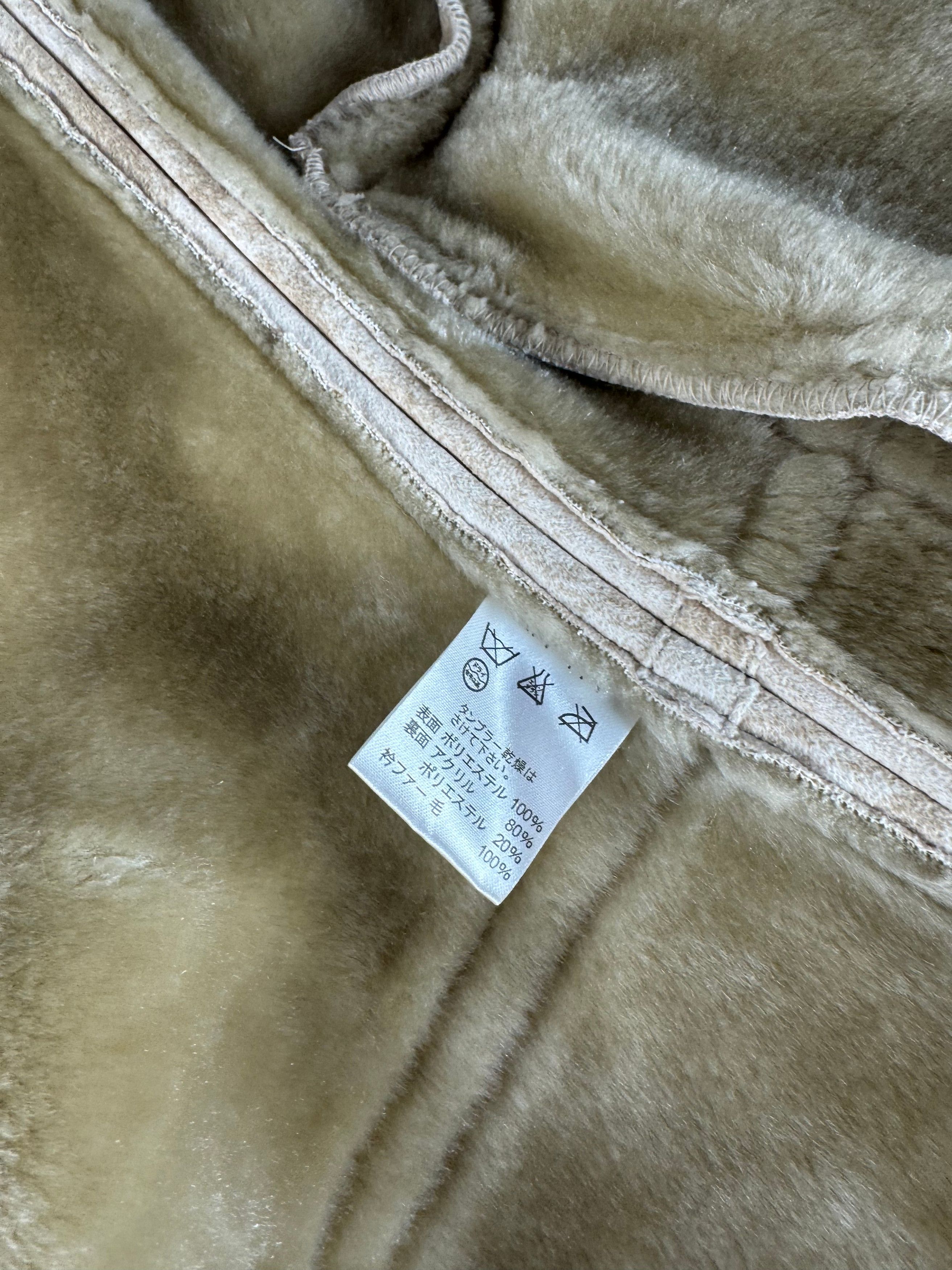 Kansai Yamamoto Vintage Fur Parka Unisex Beige M/L Size L / US 10 / IT 46 - 8 Thumbnail