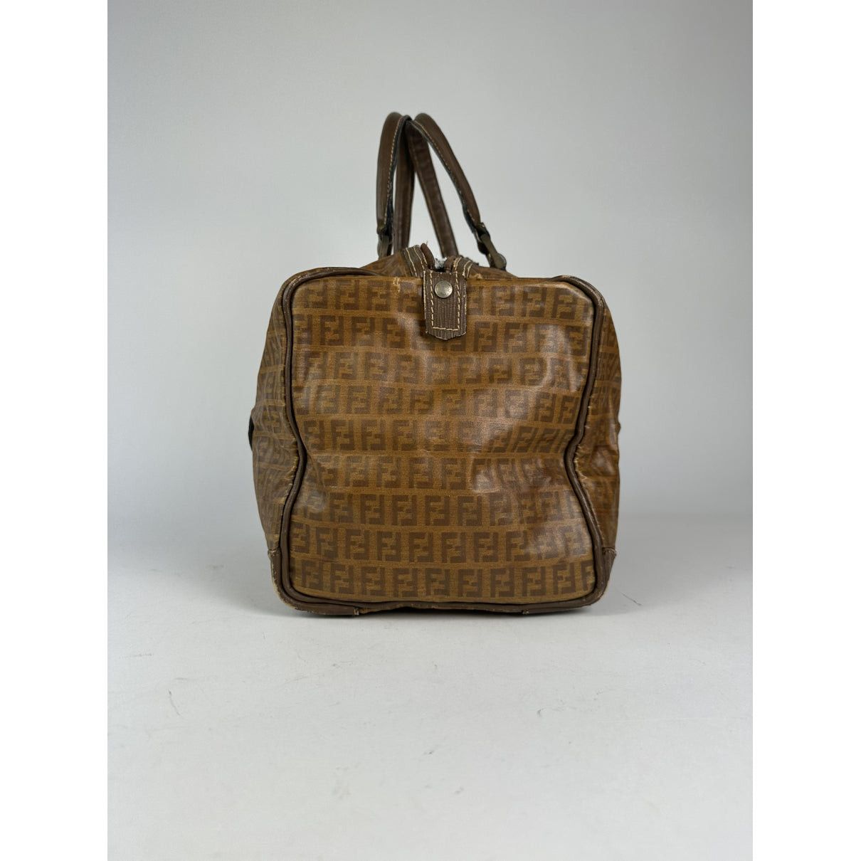 Fendi Baguette Brown Leather Handbag Size ONE SIZE - 5 Thumbnail