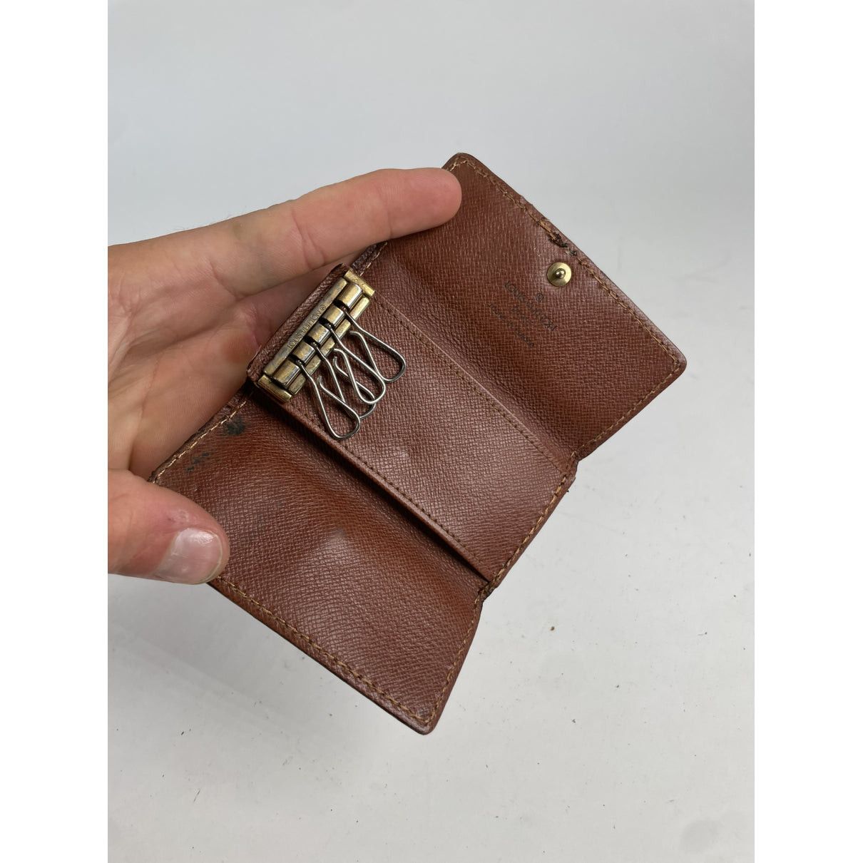 Louis Vuitton Lockme Brown Leather Purse Size ONE SIZE - 5 Thumbnail