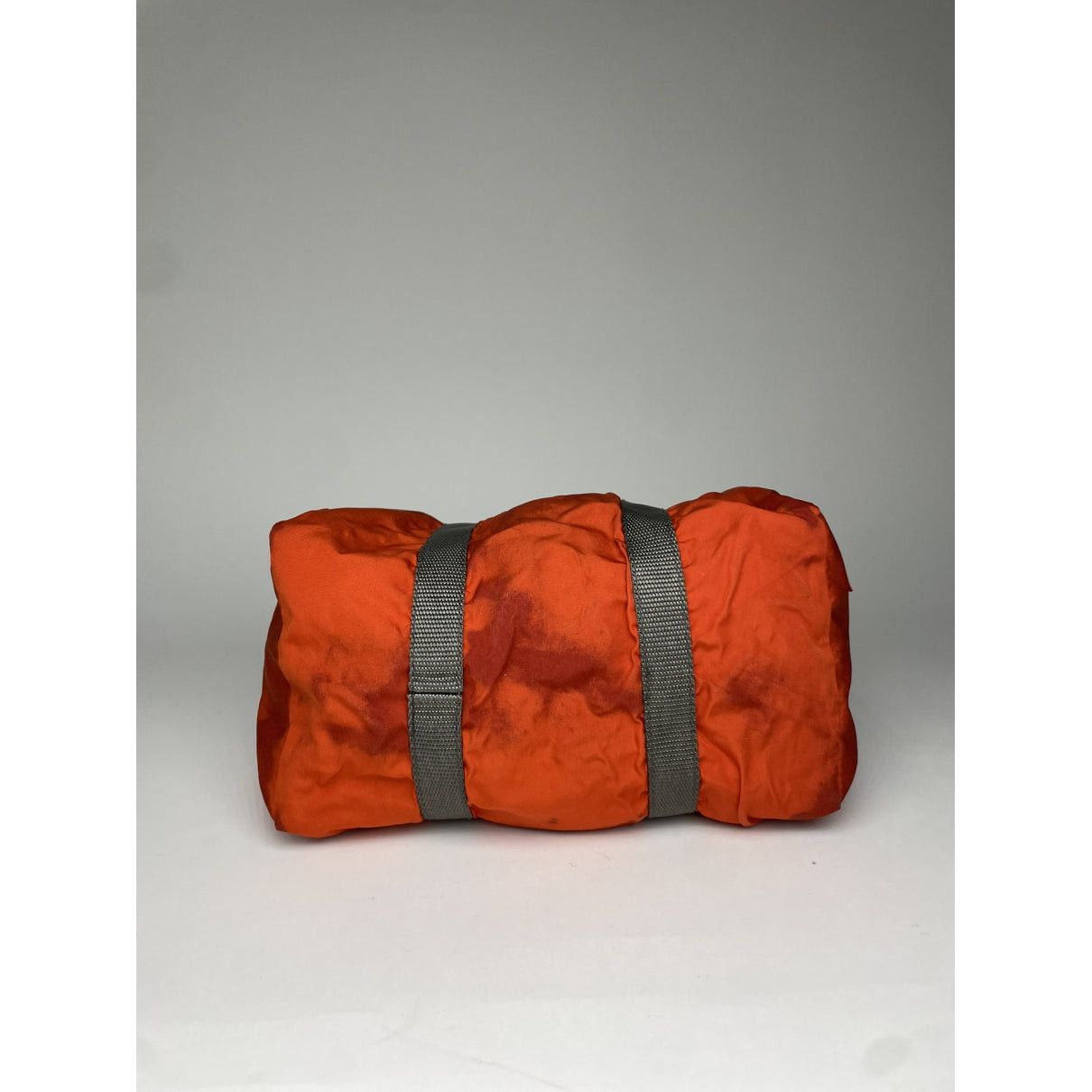 Prada Diagramme Orange Polyester Handbag Size ONE SIZE - 4 Thumbnail
