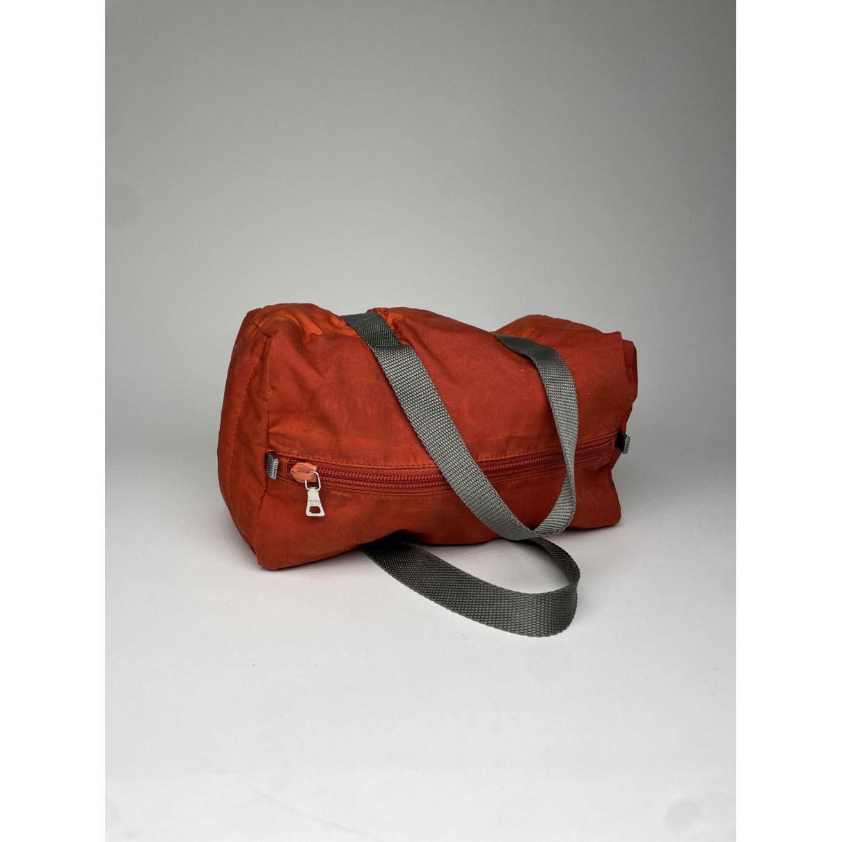 Prada Diagramme Orange Polyester Handbag Size ONE SIZE - 5 Thumbnail