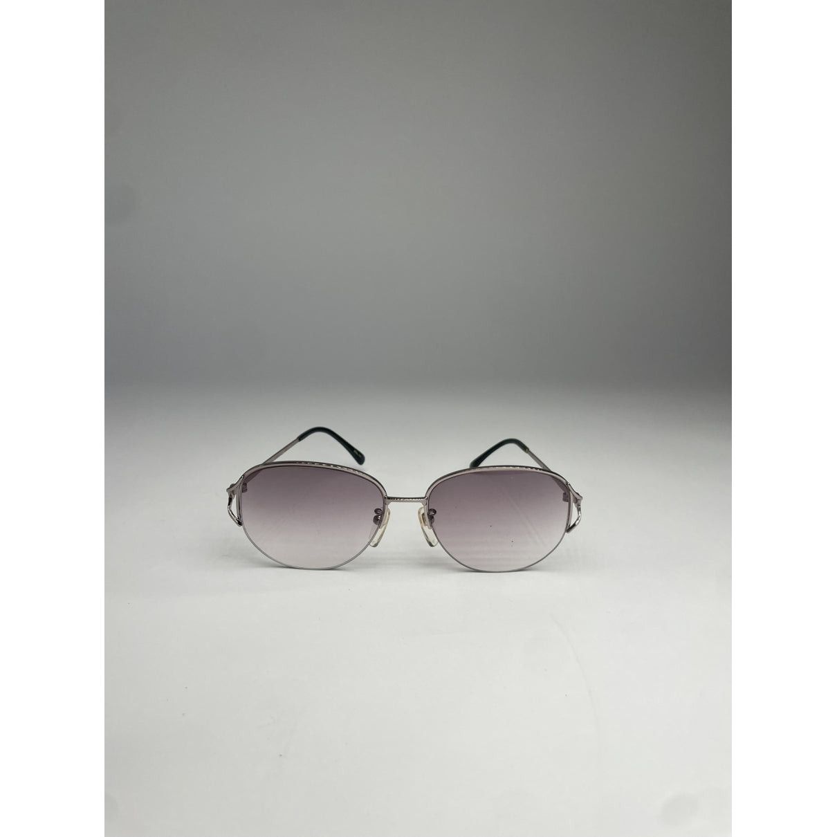 Balenciaga Purple Metal Sunglasses Size ONE SIZE - 4 Thumbnail