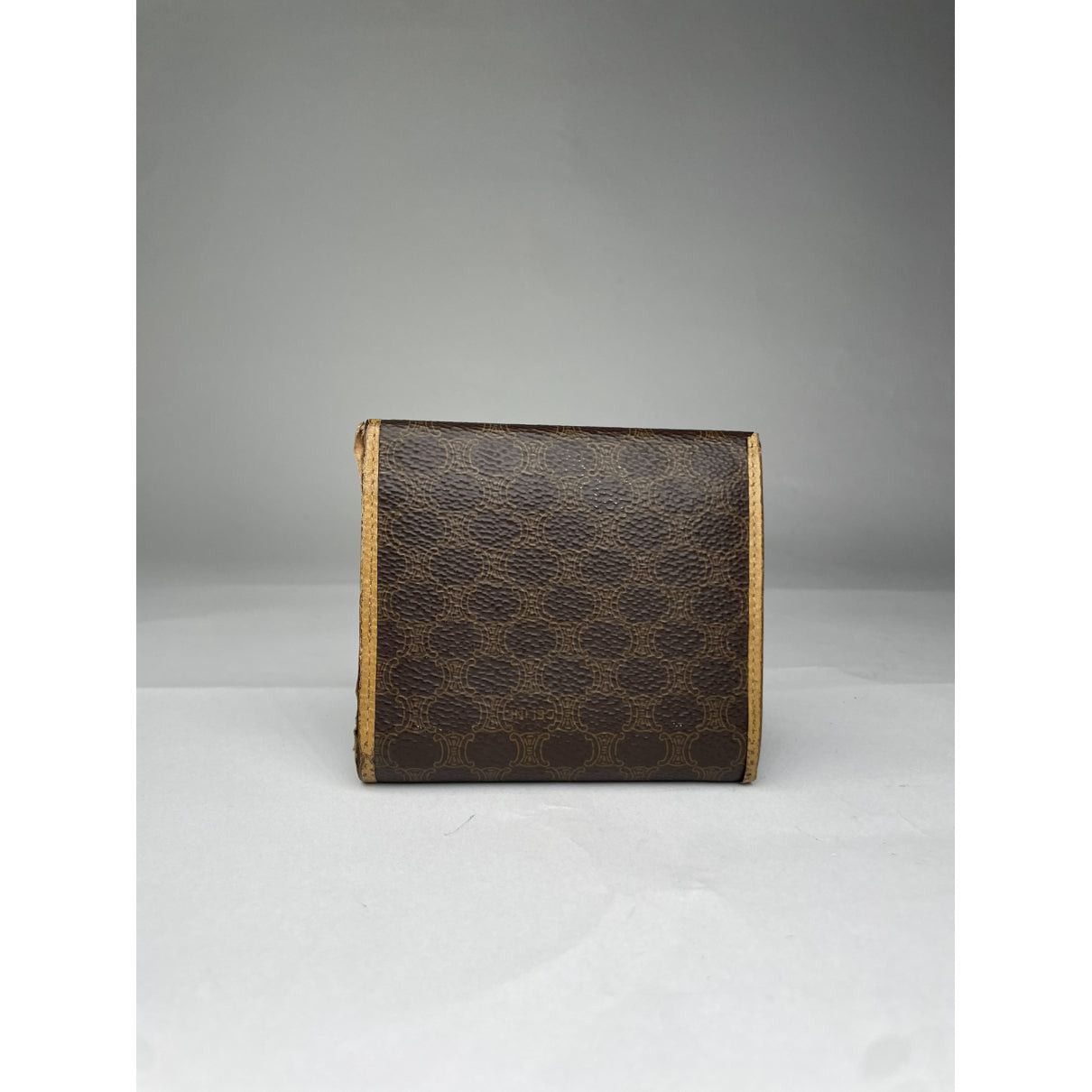 Celine Triomphe Brown Leather Wallet Size ONE SIZE - 2 Thumbnail
