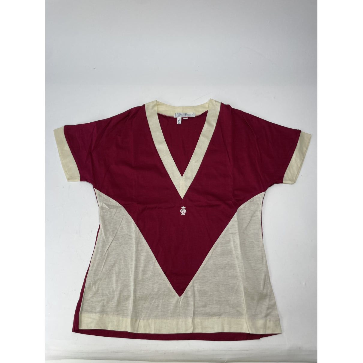 Emilio Pucci Burgundy Wool Top Size M / US 6-8 / IT 42-44 - 2 Thumbnail