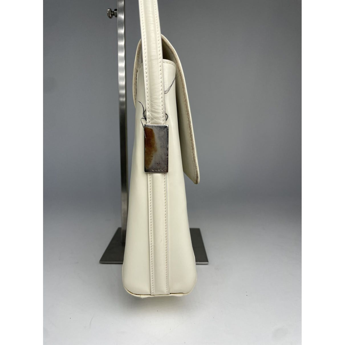 Gucci Jackie 1961 White Leather Handbag Size ONE SIZE - 4 Thumbnail