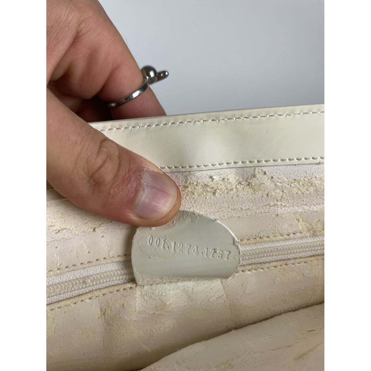 Gucci Jackie 1961 White Leather Handbag Size ONE SIZE - 3 Thumbnail