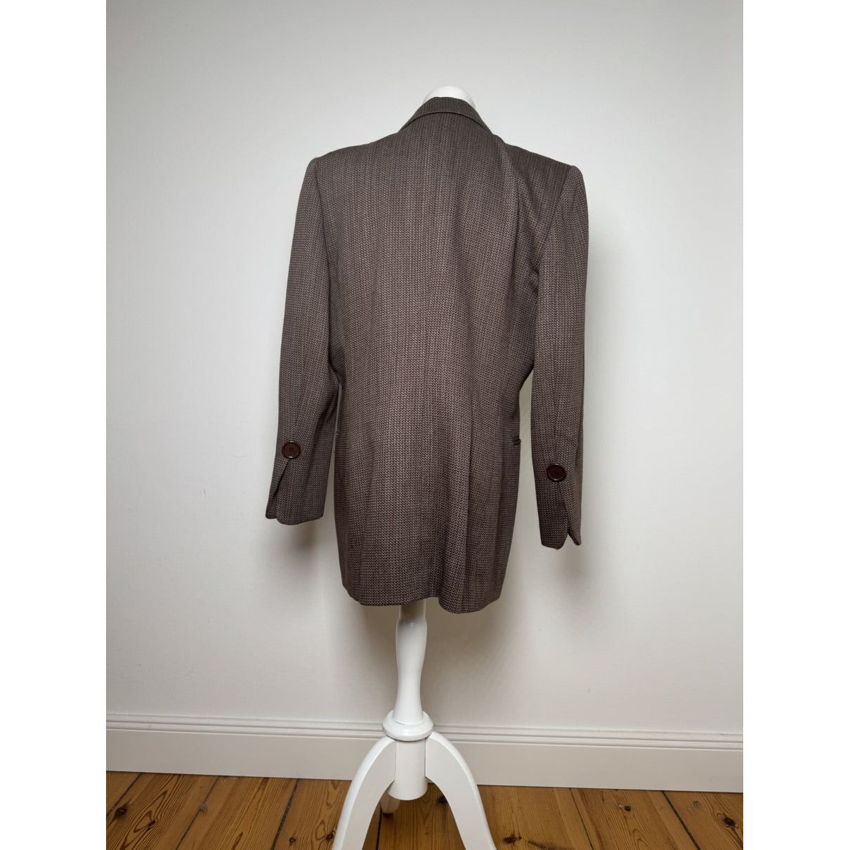 Dior Brown Wool Trench Coat Size L / US 10 / IT 46 - 5 Thumbnail
