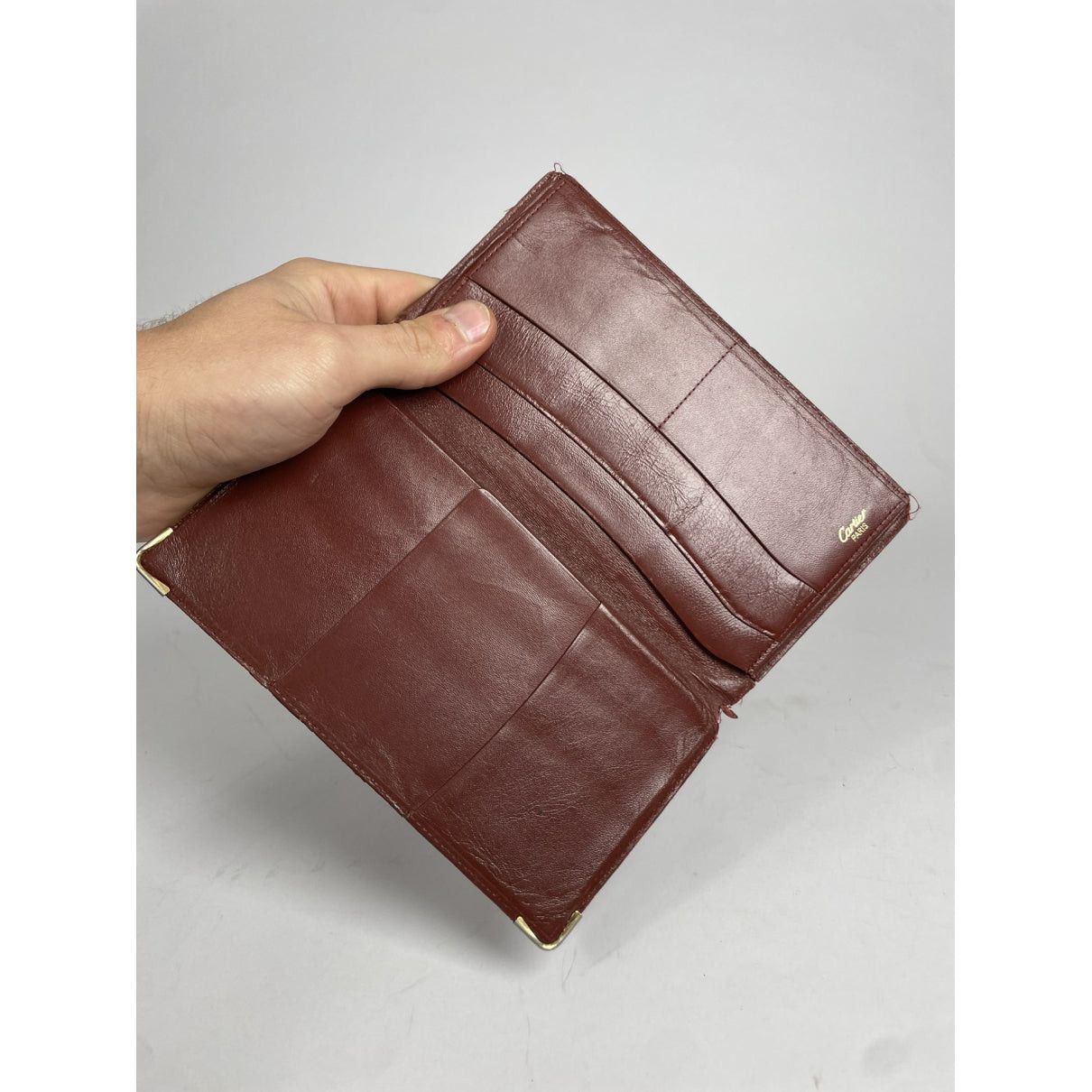 Cartier Burgundy Patent Leather Purse Size ONE SIZE - 4 Thumbnail
