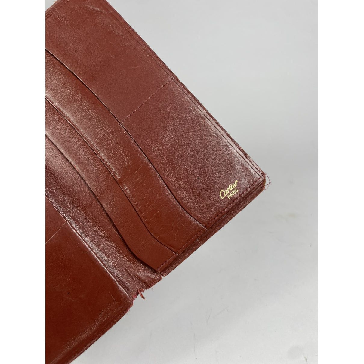 Cartier Burgundy Patent Leather Purse Size ONE SIZE - 5 Thumbnail