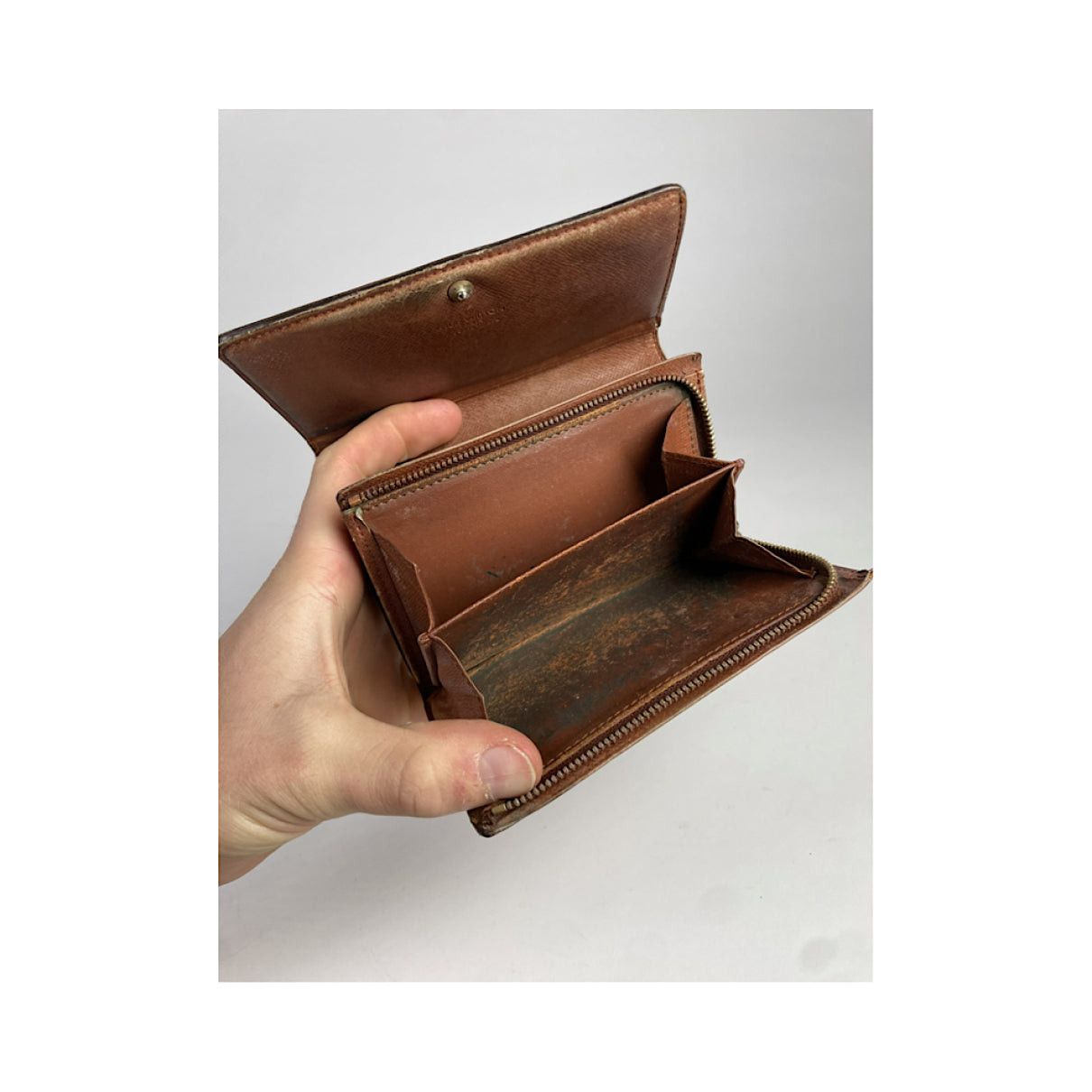 Louis Vuitton Flore Brown Leather Wallet Size ONE SIZE - 5 Thumbnail