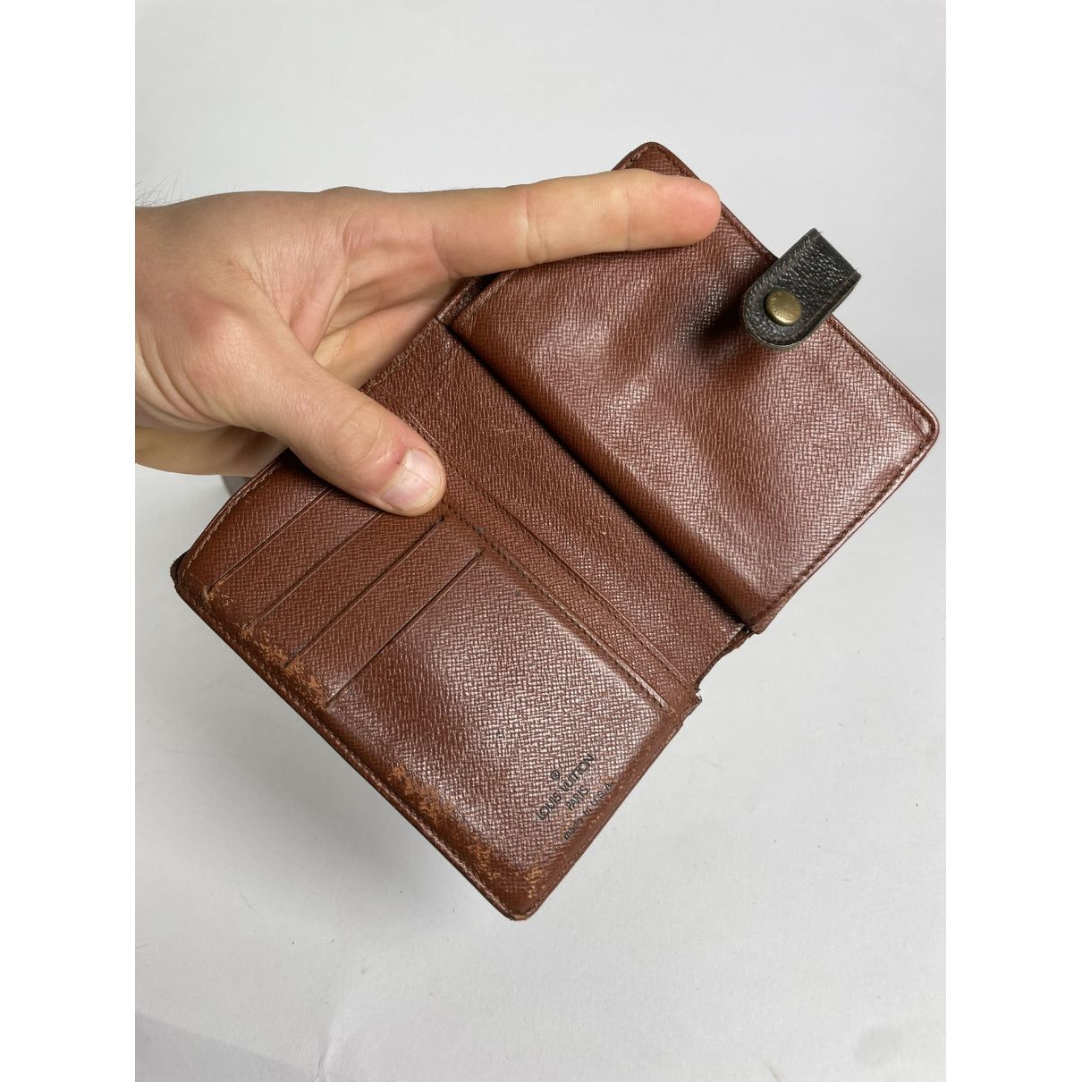 Louis Vuitton Iris Brown Leather Wallet Size ONE SIZE - 3 Thumbnail