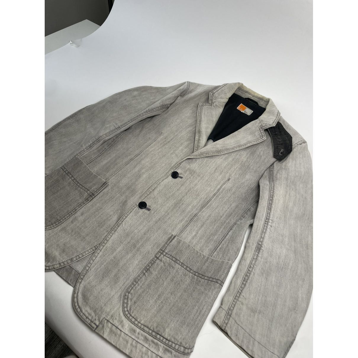 Ermenegildo Zegna Grey Cotton Coat Size M / US 6-8 / IT 42-44 - 5 Thumbnail