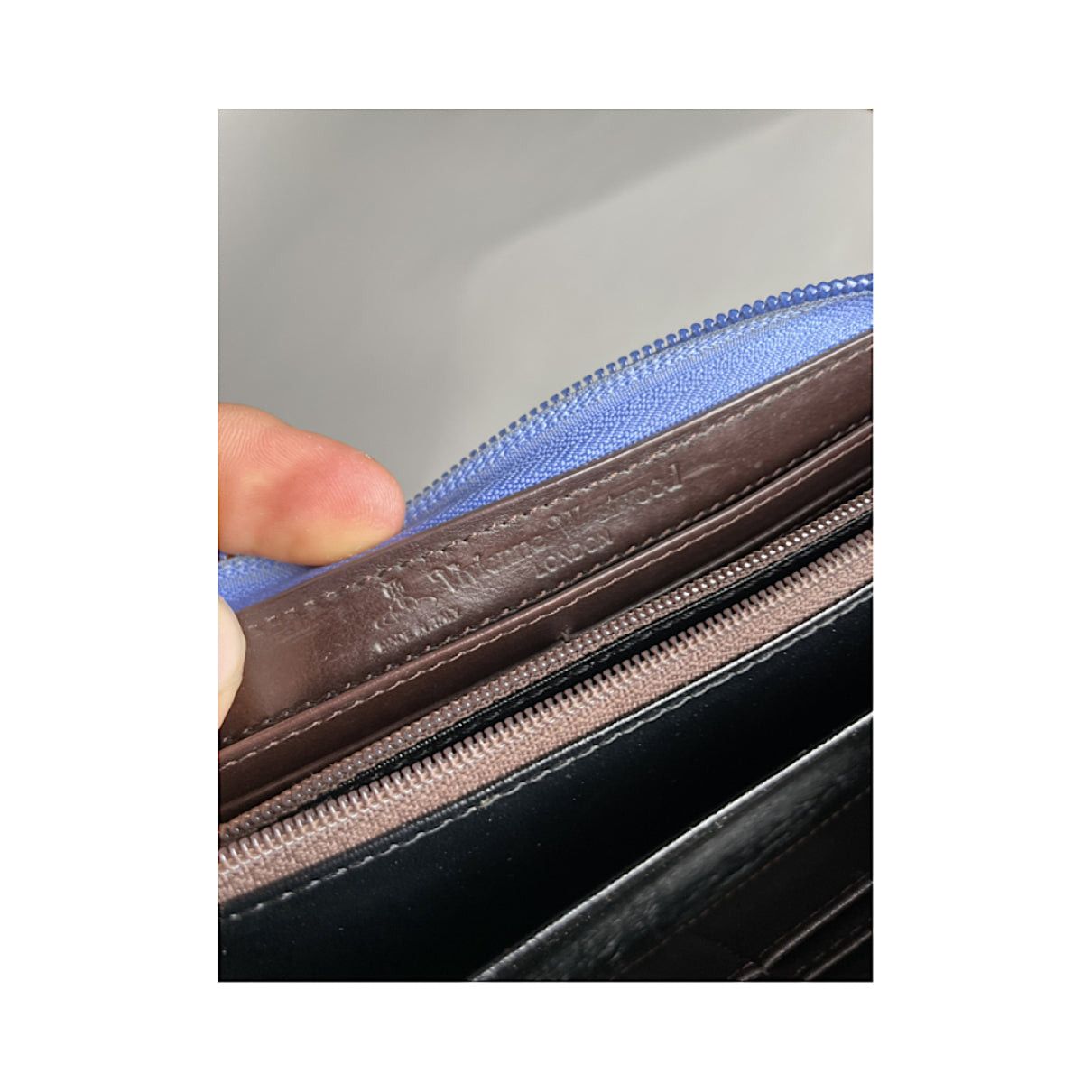 Vivienne Westwood Blue Leather Wallet Size ONE SIZE - 4 Thumbnail