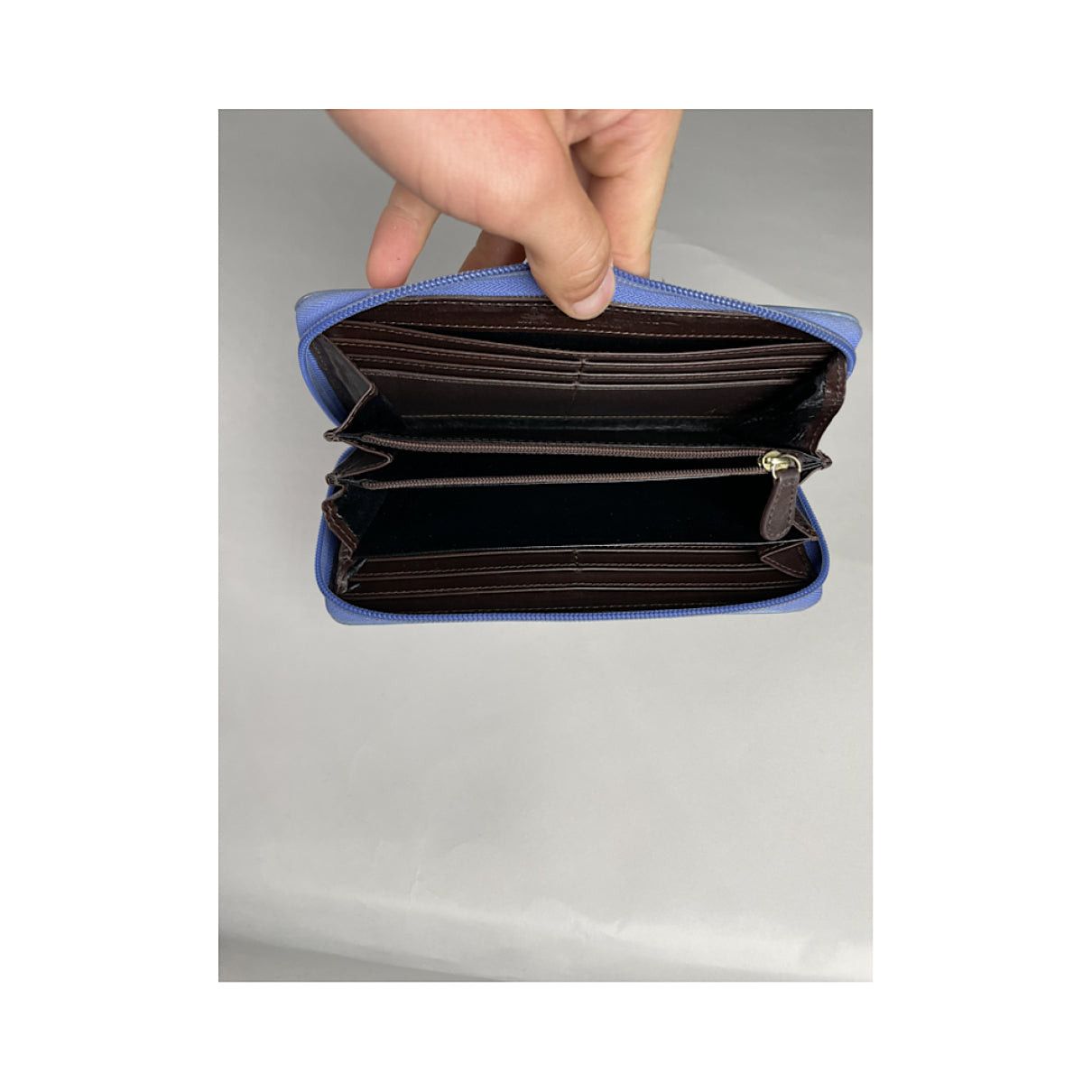 Vivienne Westwood Blue Leather Wallet Size ONE SIZE - 5 Thumbnail