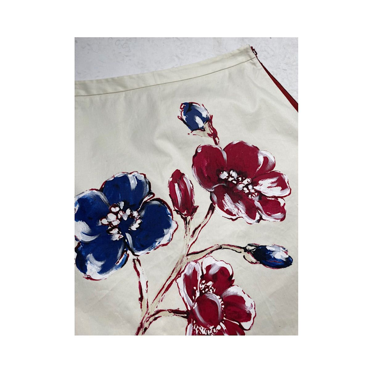 Other Moschino Cheap And Chic Multicolour Cotton - Elasthane Skirt Size 36" / US 14 / IT 50 - 3 Thumbnail
