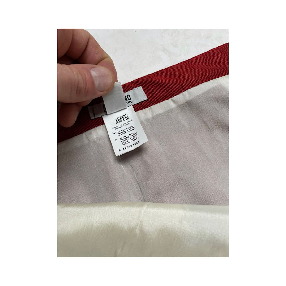 Other Moschino Cheap And Chic Multicolour Cotton - Elasthane Skirt Size 36" / US 14 / IT 50 - 5 Thumbnail