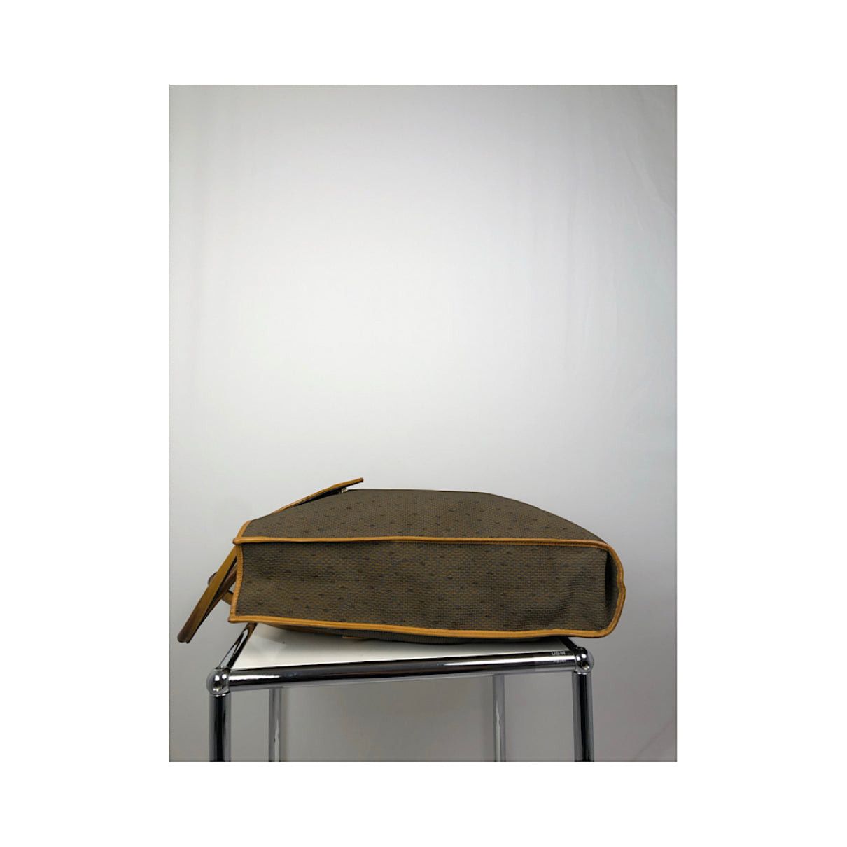 Yves Saint Laurent Brown Leather Handbag Size ONE SIZE - 4 Thumbnail