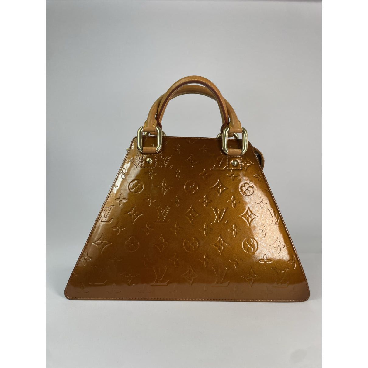 Louis Vuitton Forsyth Brown Patent Leather Handbag Size ONE SIZE - 4 Thumbnail