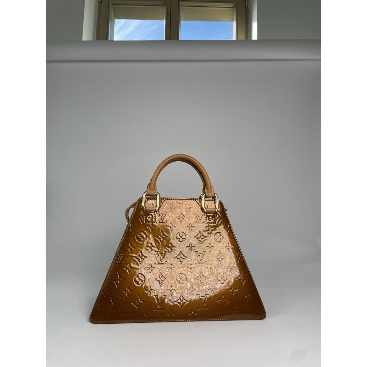Louis Vuitton Forsyth Brown Patent Leather Handbag Size ONE SIZE - 2 Thumbnail