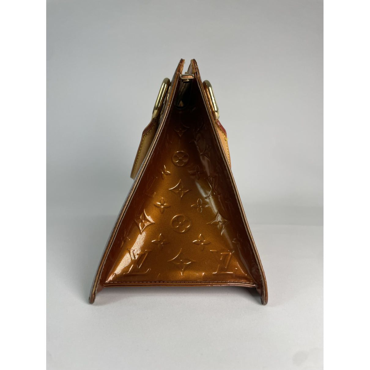 Louis Vuitton Forsyth Brown Patent Leather Handbag Size ONE SIZE - 5 Thumbnail